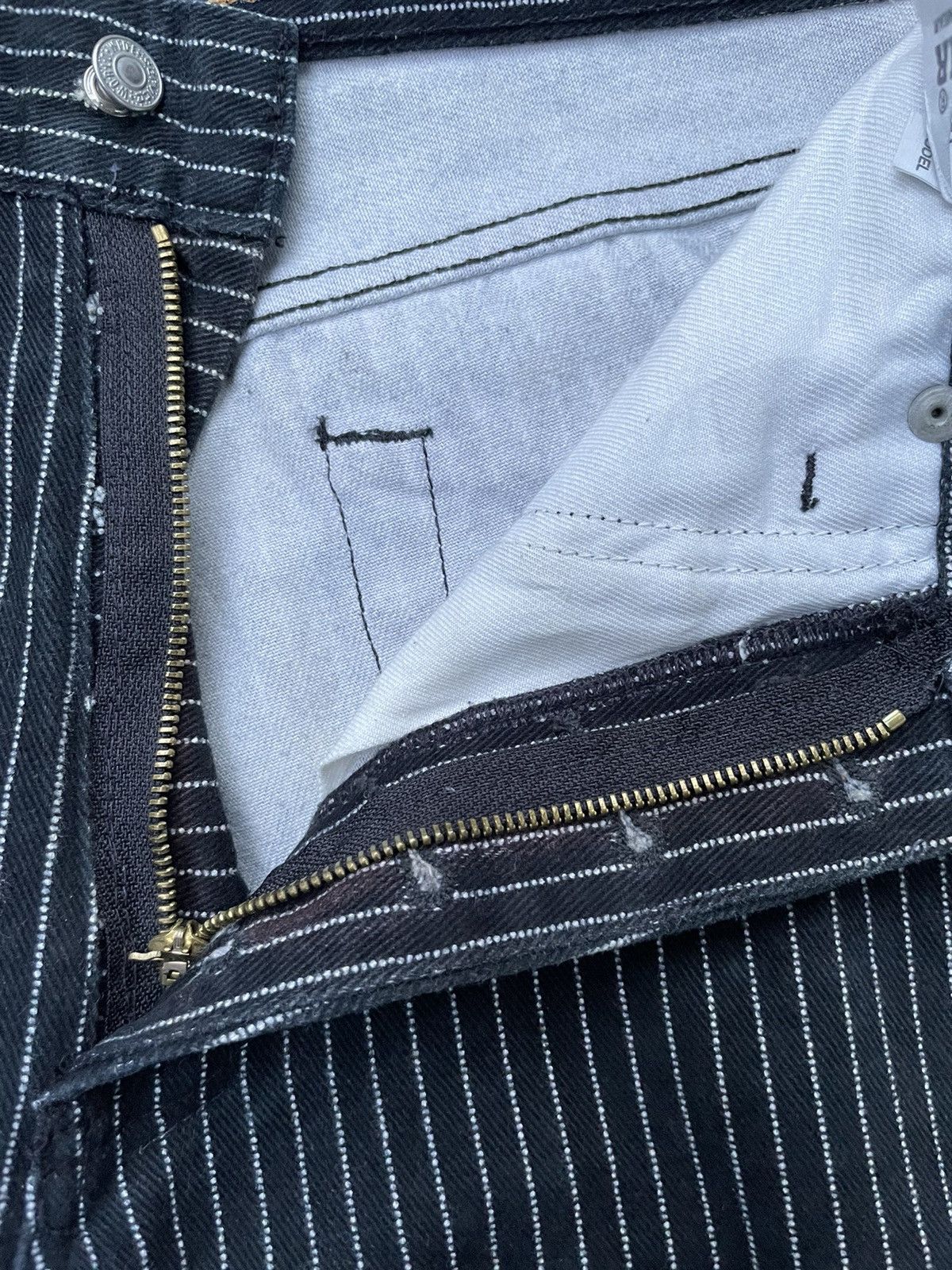 Japanese Brand Redstar Wabash Stripe Denim Size US 31 - 16 Thumbnail