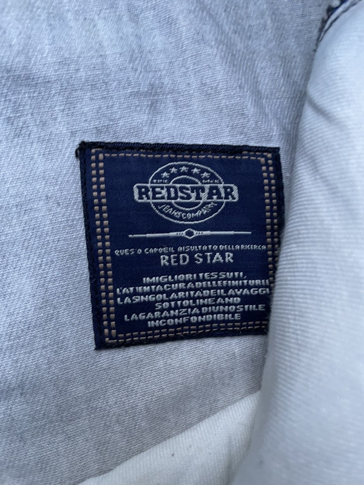 Japanese Brand Redstar Wabash Stripe Denim Size US 31 - 15 Thumbnail