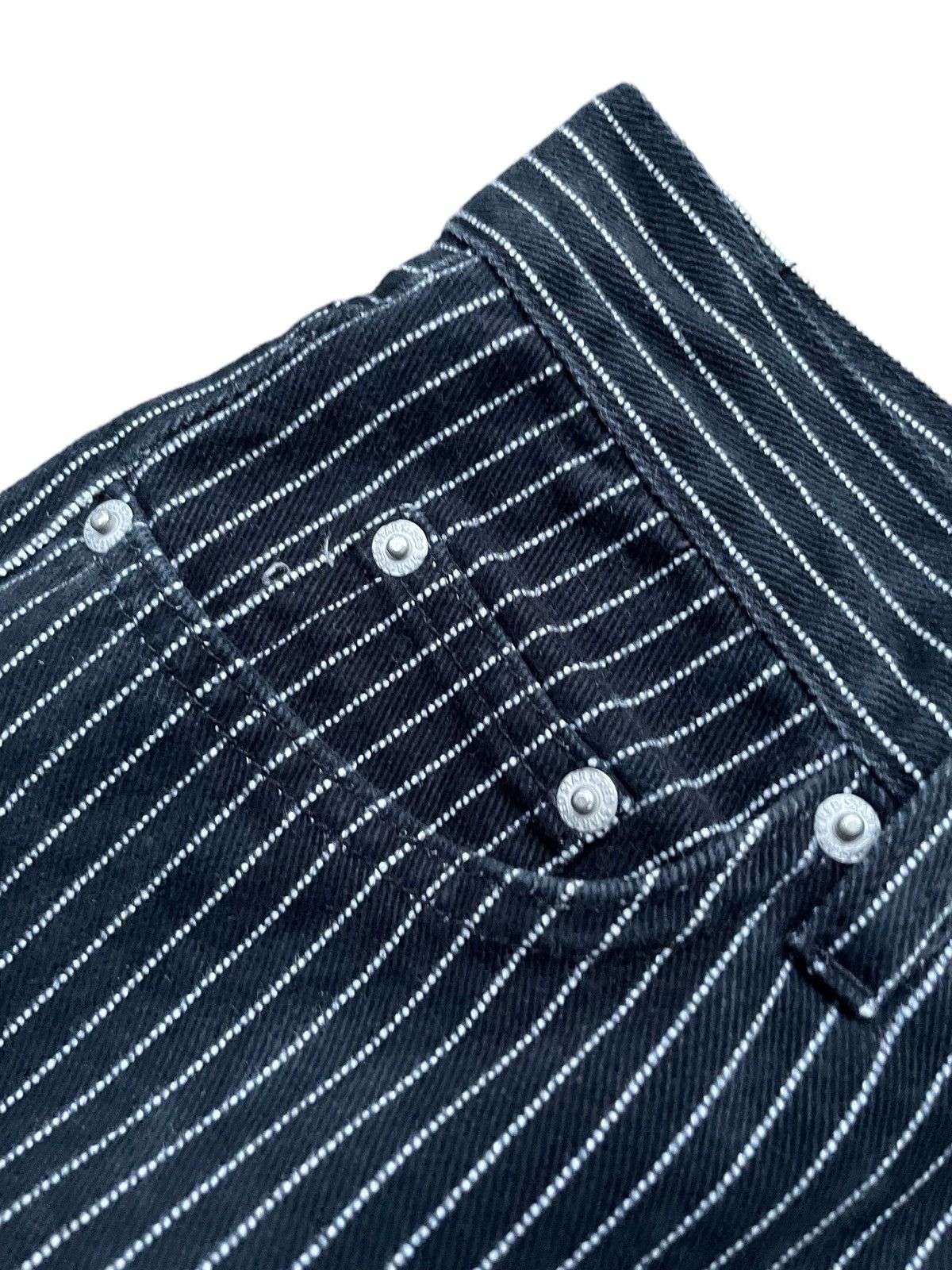 Japanese Brand Redstar Wabash Stripe Denim Size US 31 - 7 Thumbnail