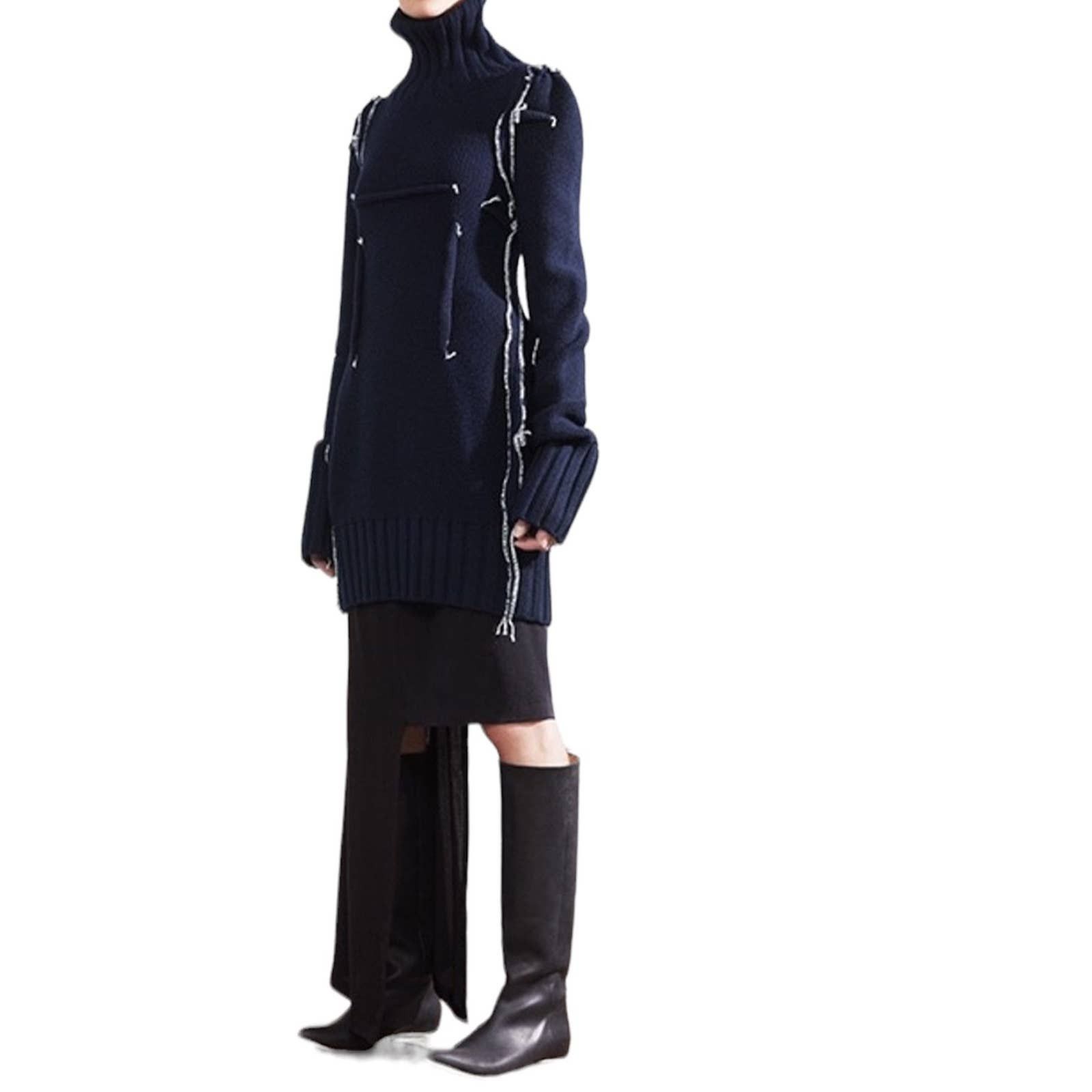 NWT Maison Martin Margiela H&M Merino Darted Sweater Dress