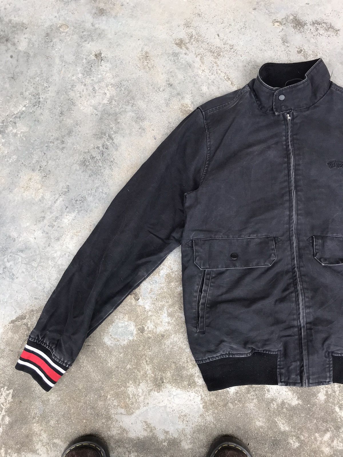 Stussy Stussy Bomber Denim Jacket Size US L / EU 52-54 / 3 - 2 Thumbnail