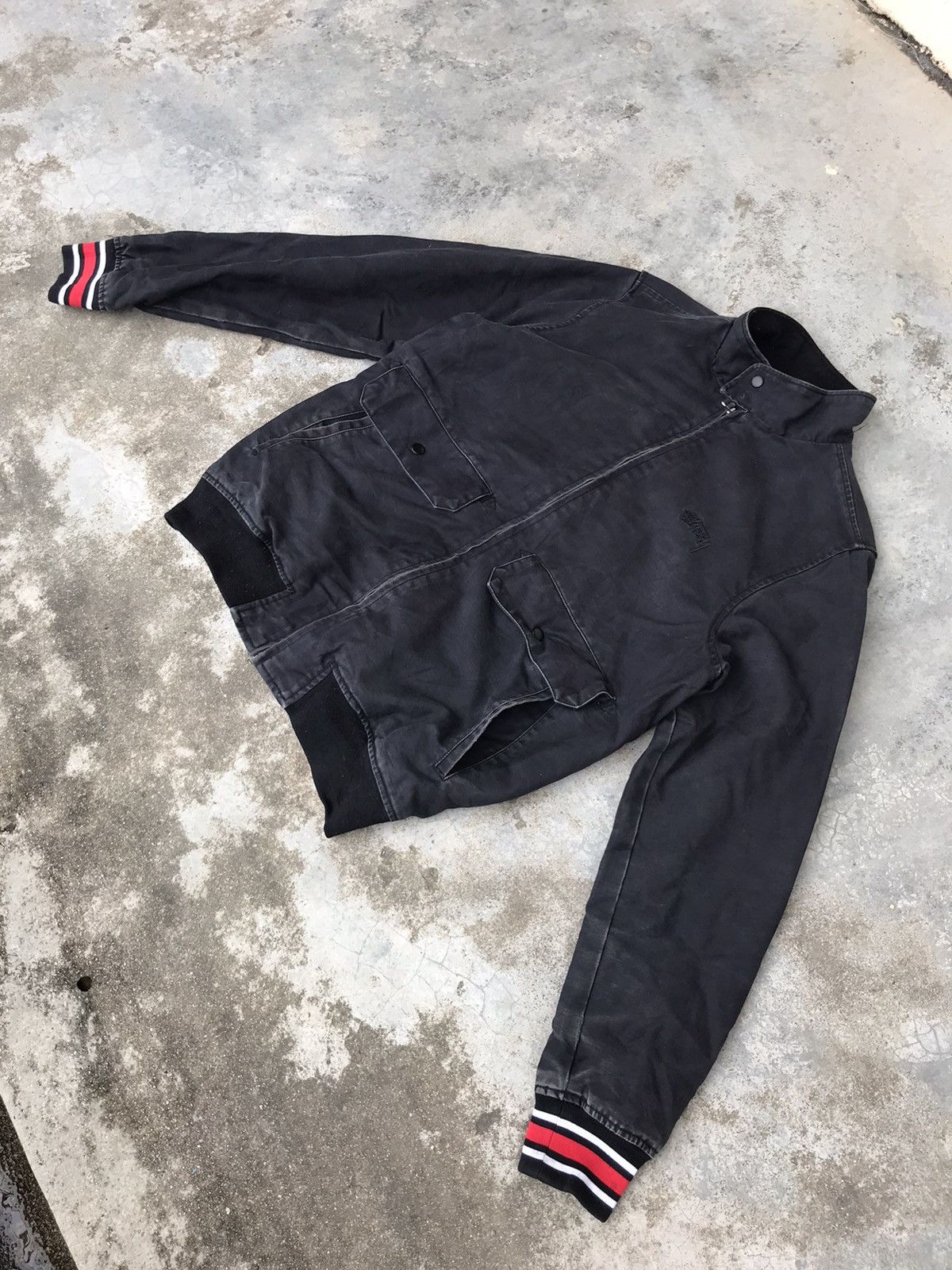 Stussy Stussy Bomber Denim Jacket Size US L / EU 52-54 / 3 - 4 Thumbnail