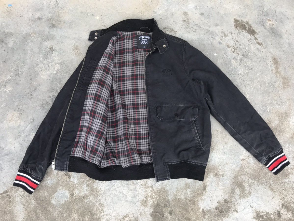 Stussy Stussy Bomber Denim Jacket Size US L / EU 52-54 / 3 - 7 Thumbnail
