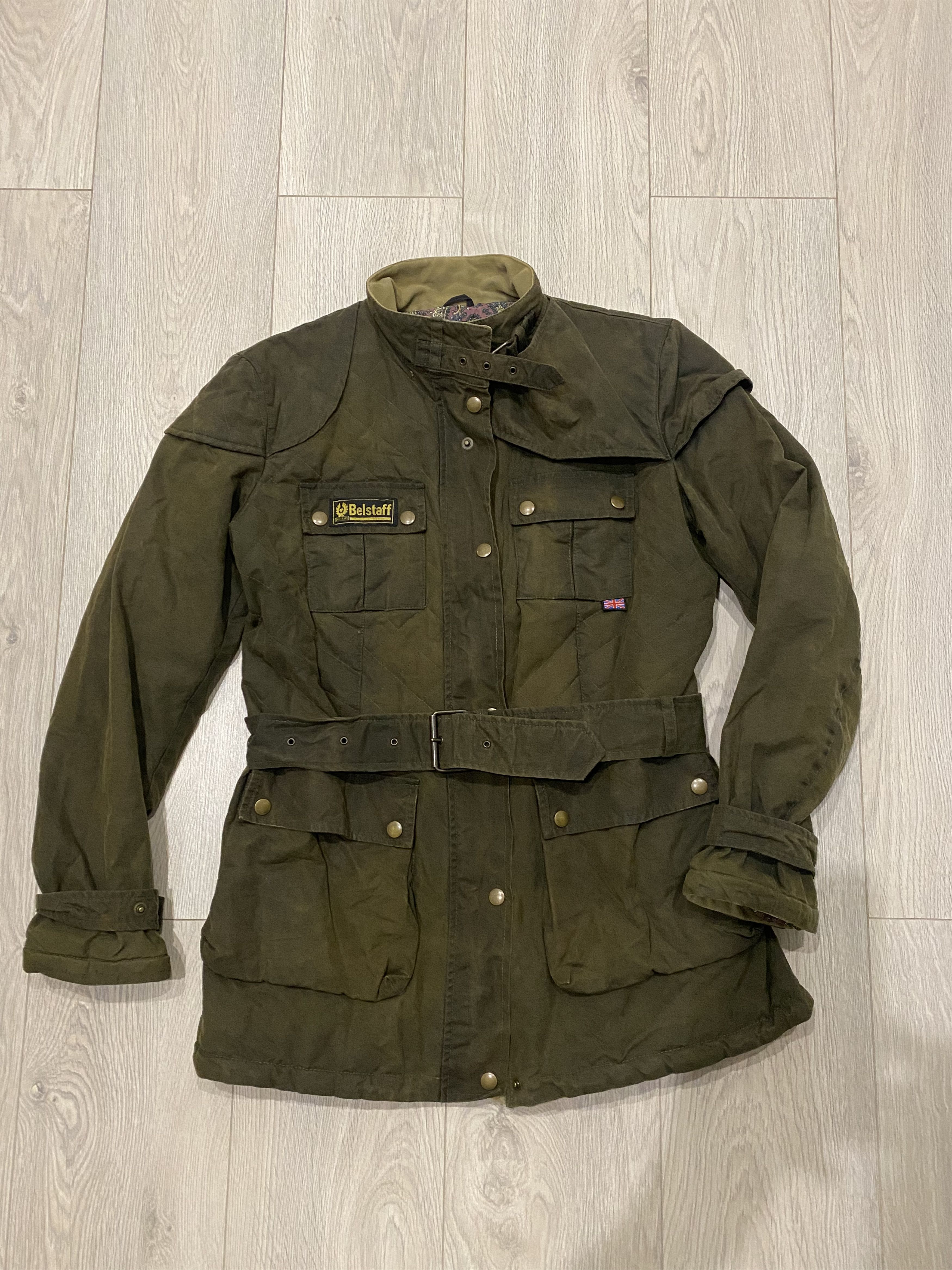 Belstaff Belstaff Gold Label Belted Waxed Cotton Jacket SIze 48 Size XL / US 12-14 / IT 48-50 - 1 Thumbnail
