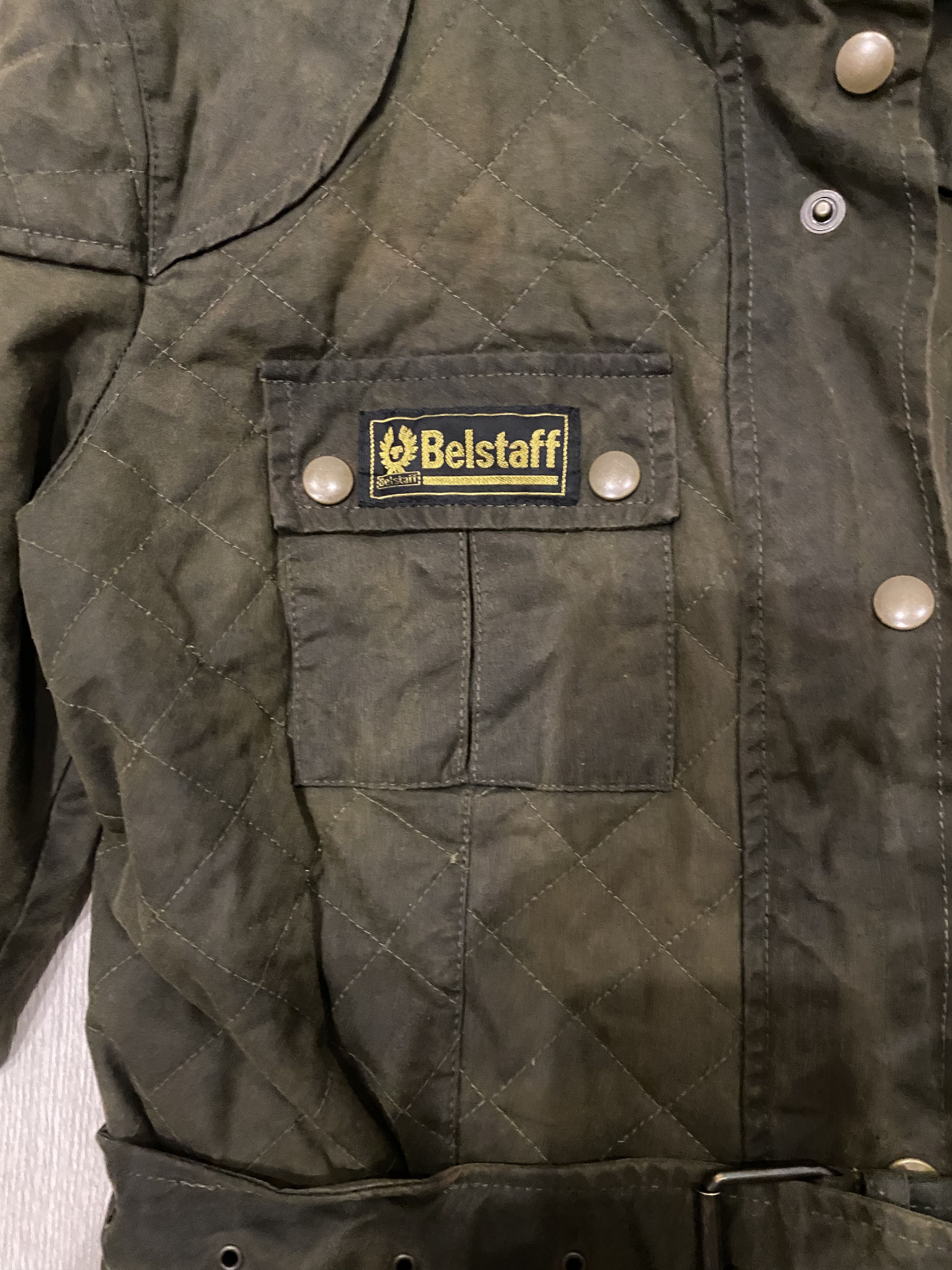 Belstaff Belstaff Gold Label Belted Waxed Cotton Jacket SIze 48 Size XL / US 12-14 / IT 48-50 - 8 Thumbnail