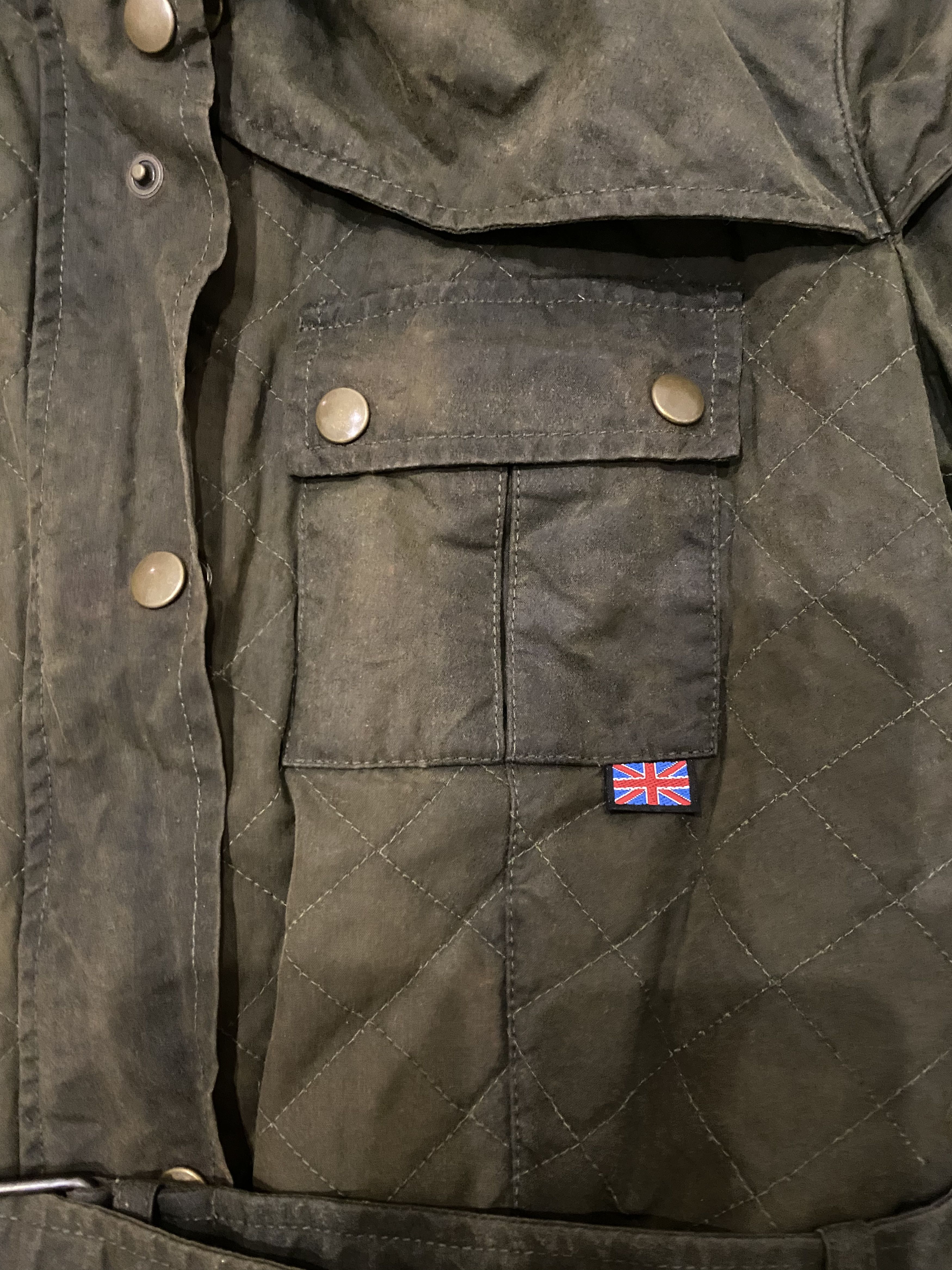 Belstaff Belstaff Gold Label Belted Waxed Cotton Jacket SIze 48 Size XL / US 12-14 / IT 48-50 - 6 Thumbnail