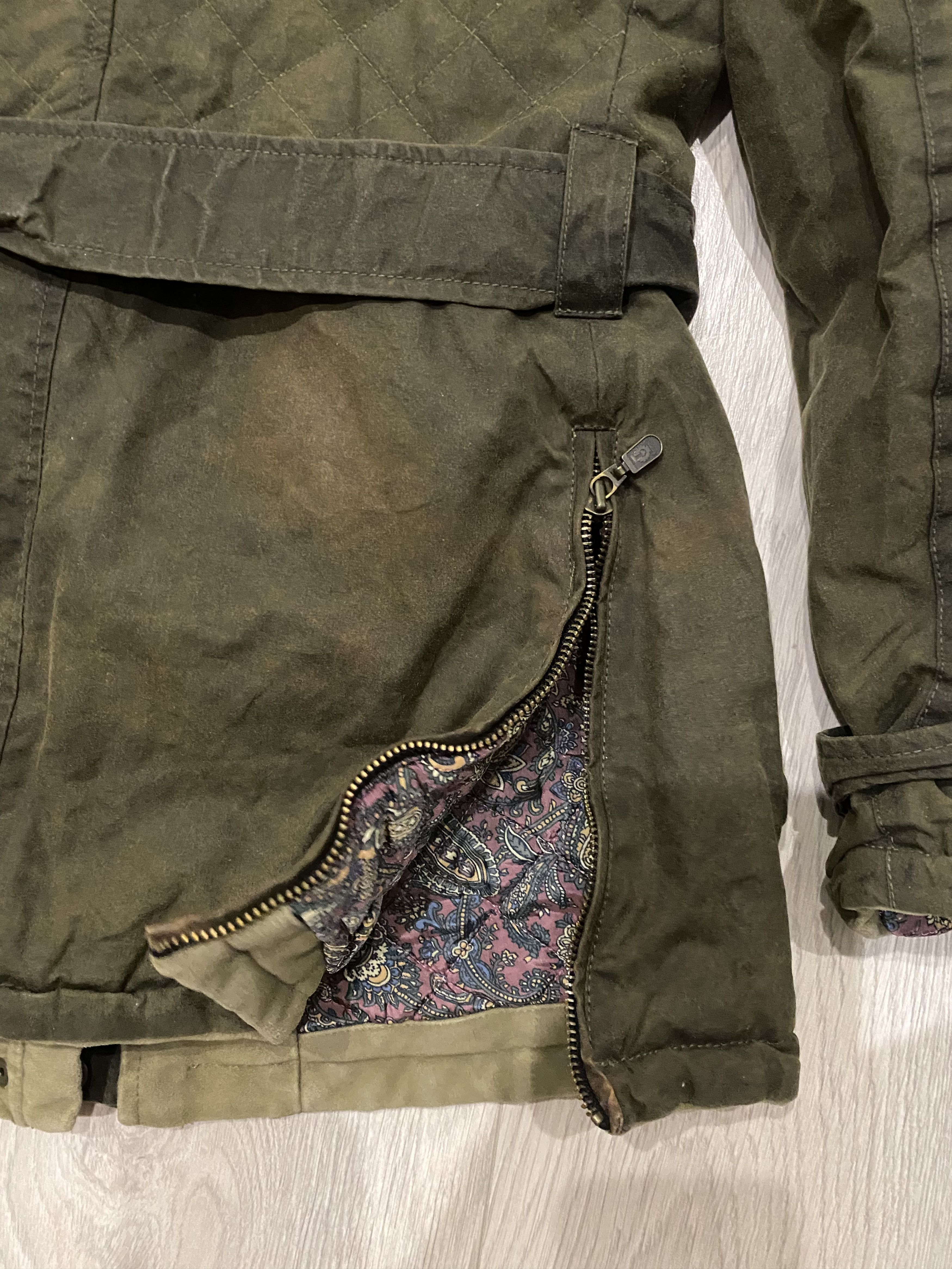 Belstaff Belstaff Gold Label Belted Waxed Cotton Jacket SIze 48 Size XL / US 12-14 / IT 48-50 - 7 Thumbnail