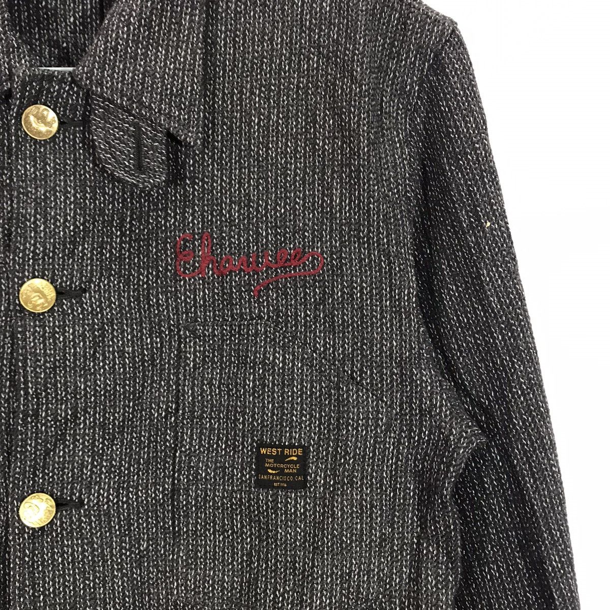 Japanese Brand × WEST RIDE Westride motorcycle work jacket Size US L / EU 52-54 / 3 - 4 Thumbnail