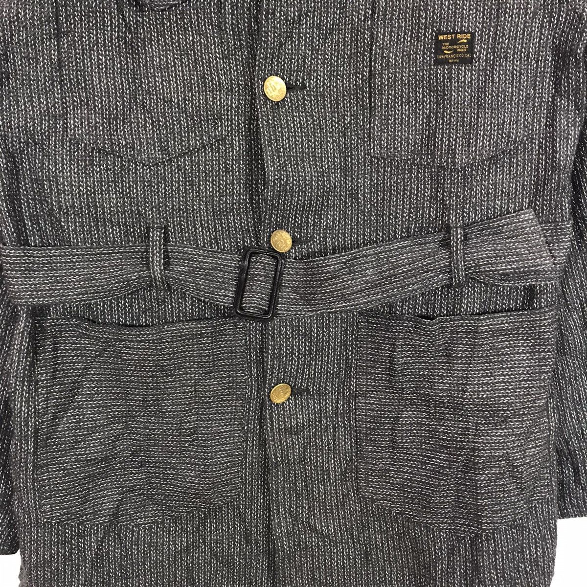 Japanese Brand × WEST RIDE Westride motorcycle work jacket Size US L / EU 52-54 / 3 - 6 Thumbnail