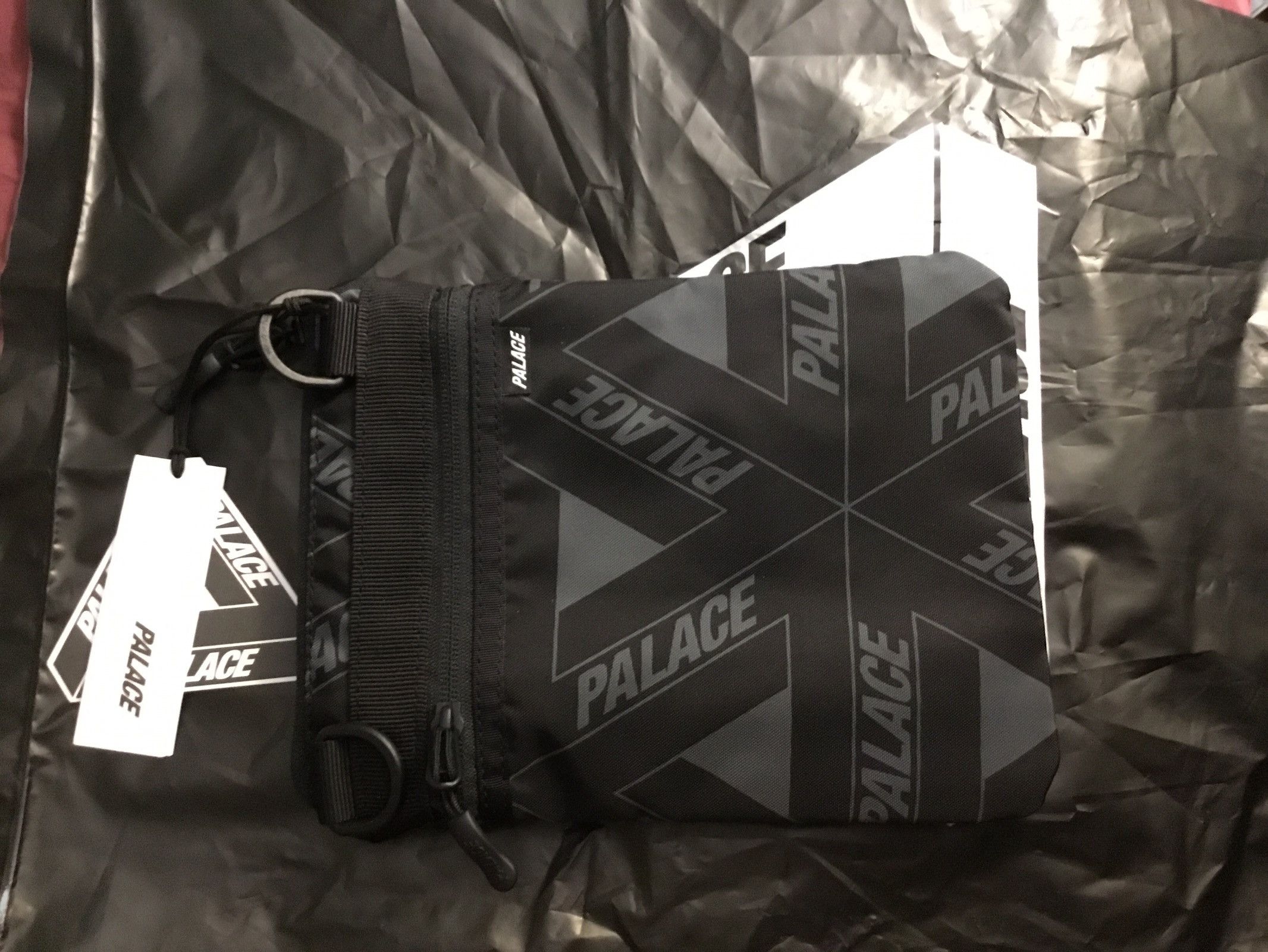 Palace Palace Trident Black Sidebag Size ONE SIZE - 2 Thumbnail