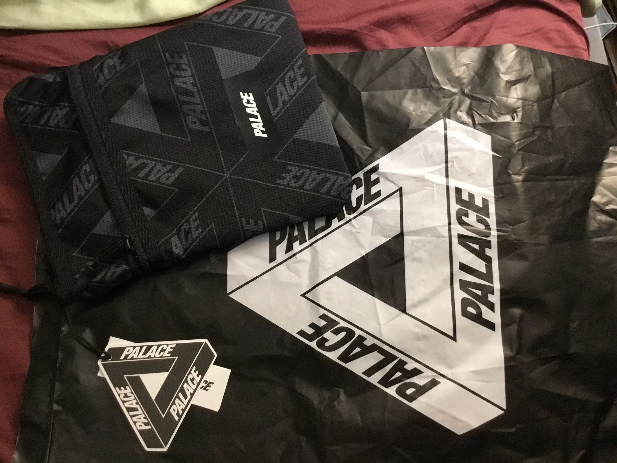 Palace Palace Trident Black Sidebag Size ONE SIZE - 1 Thumbnail