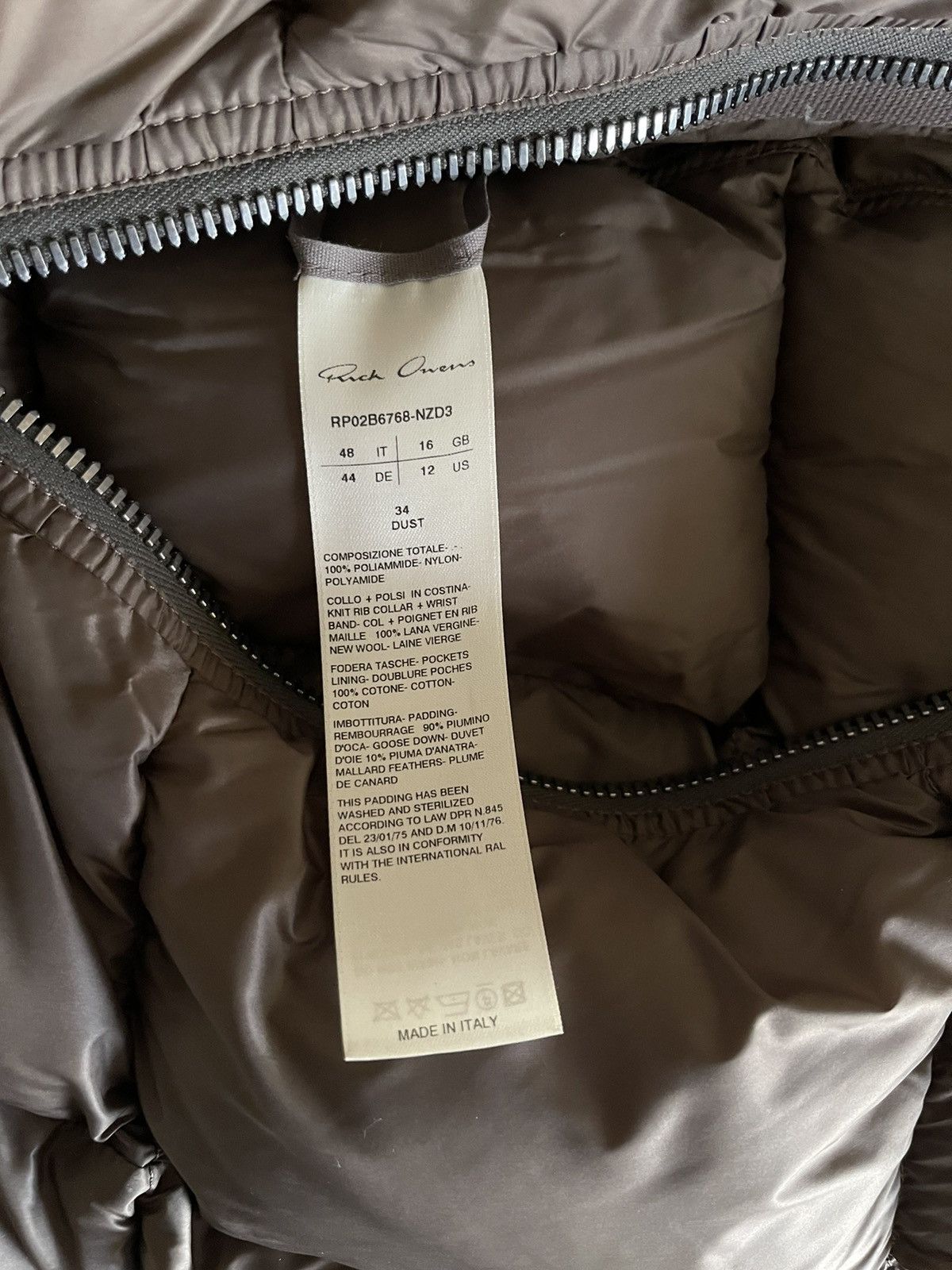 Rick Owens 🔥$2.5K VALUE🔥Rick Owens AW22 STROBE Flight Jacket Size US M / EU 48-50 / 2 - 7 Thumbnail