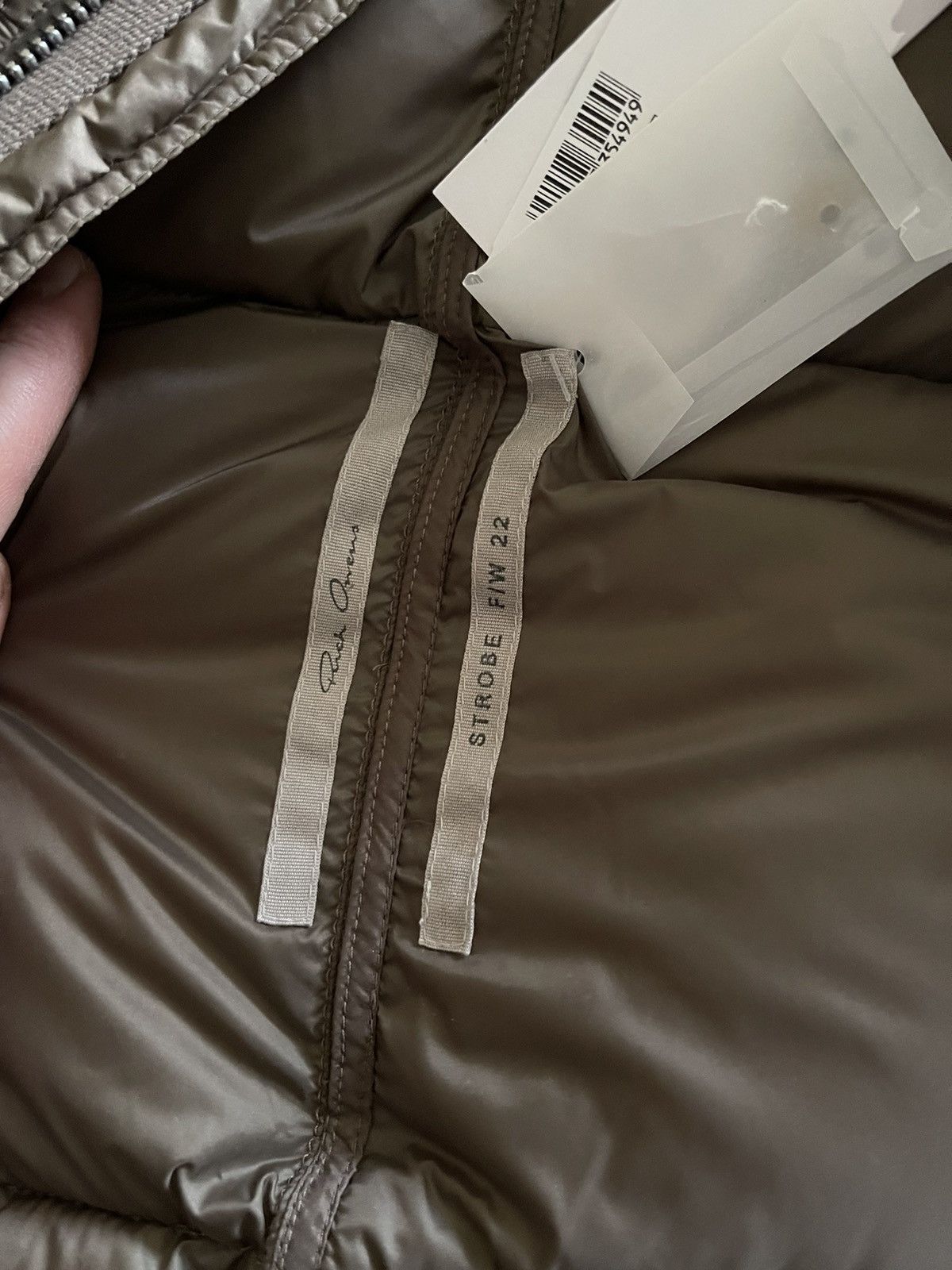 Rick Owens 🔥$2.5K VALUE🔥Rick Owens AW22 STROBE Flight Jacket Size US M / EU 48-50 / 2 - 6 Thumbnail