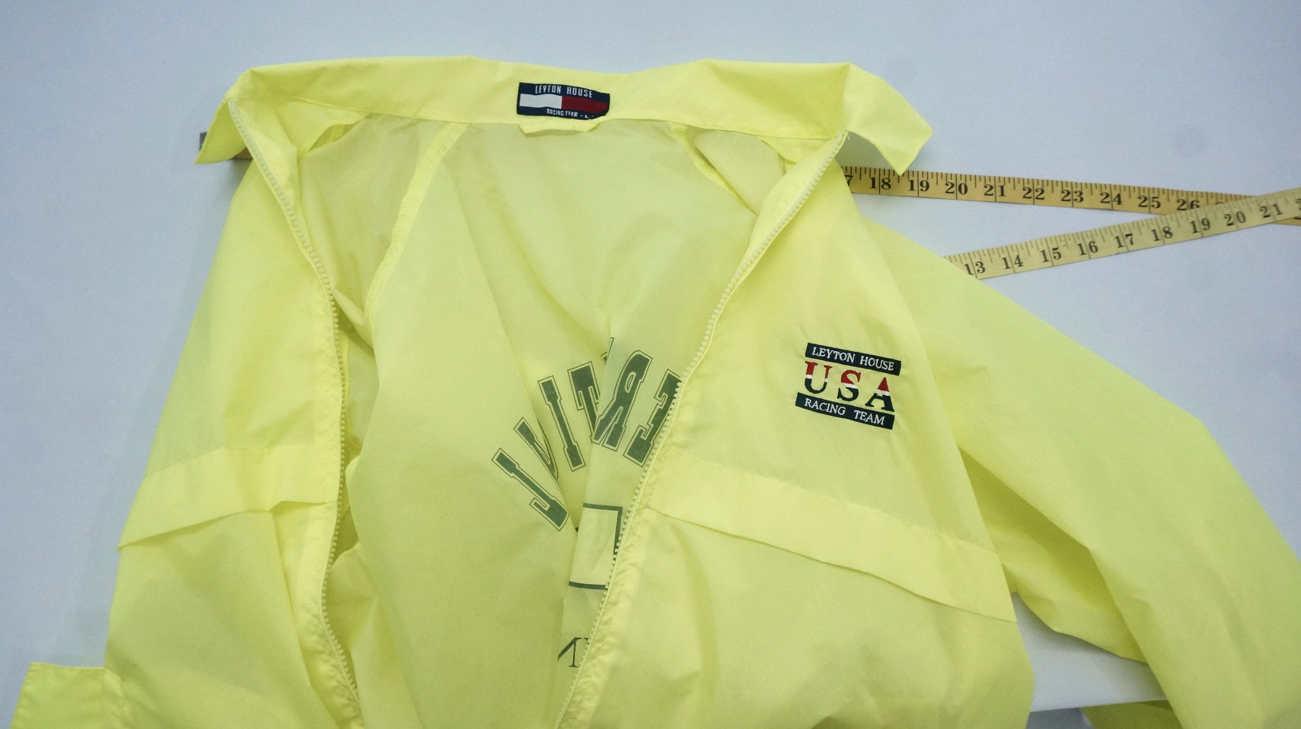 Other Rare Vintage Leyton House USA Racing Team Neon Windbreaker Size US L / EU 52-54 / 3 - 8 Thumbnail