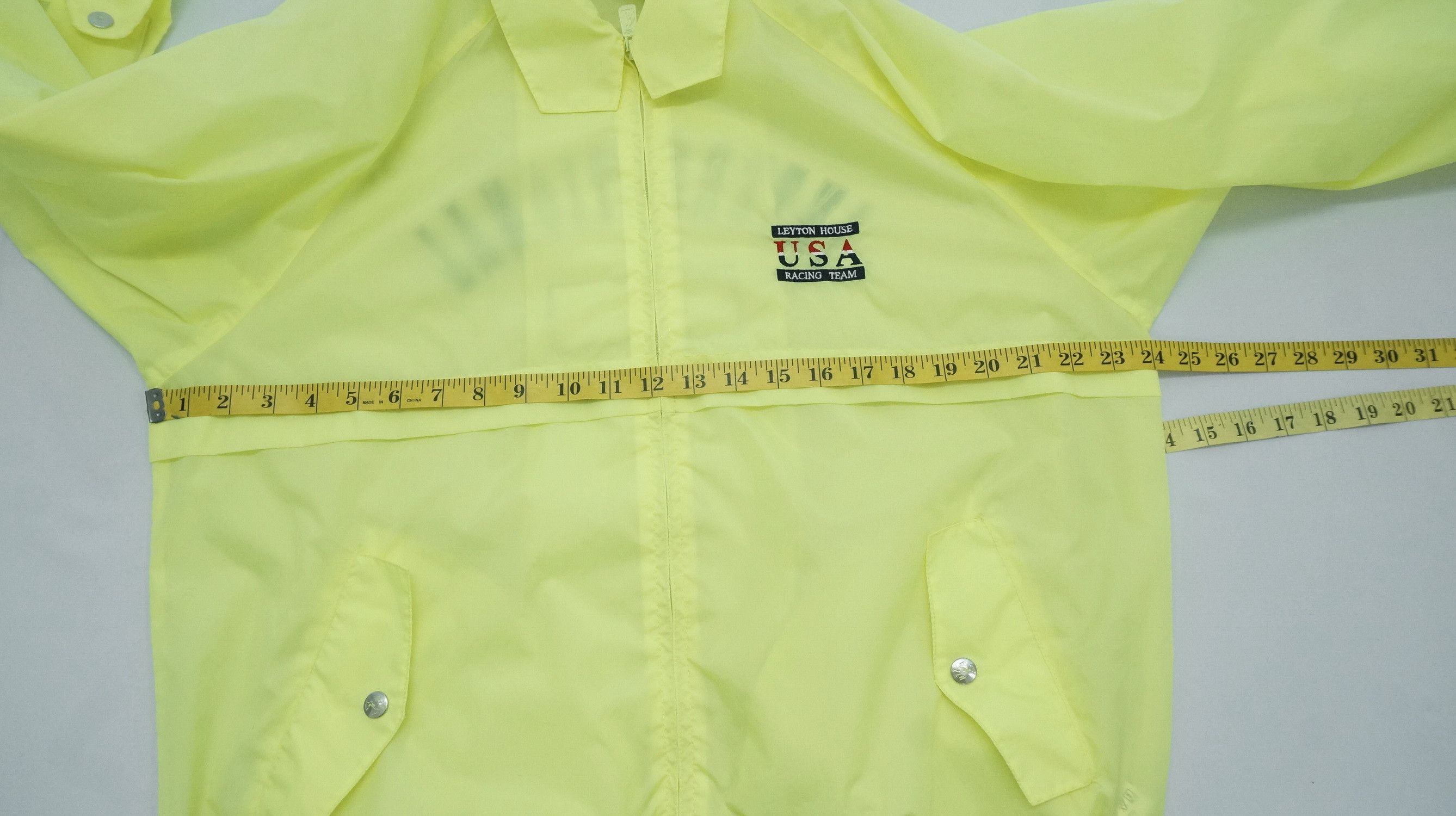 Other Rare Vintage Leyton House USA Racing Team Neon Windbreaker Size US L / EU 52-54 / 3 - 9 Thumbnail