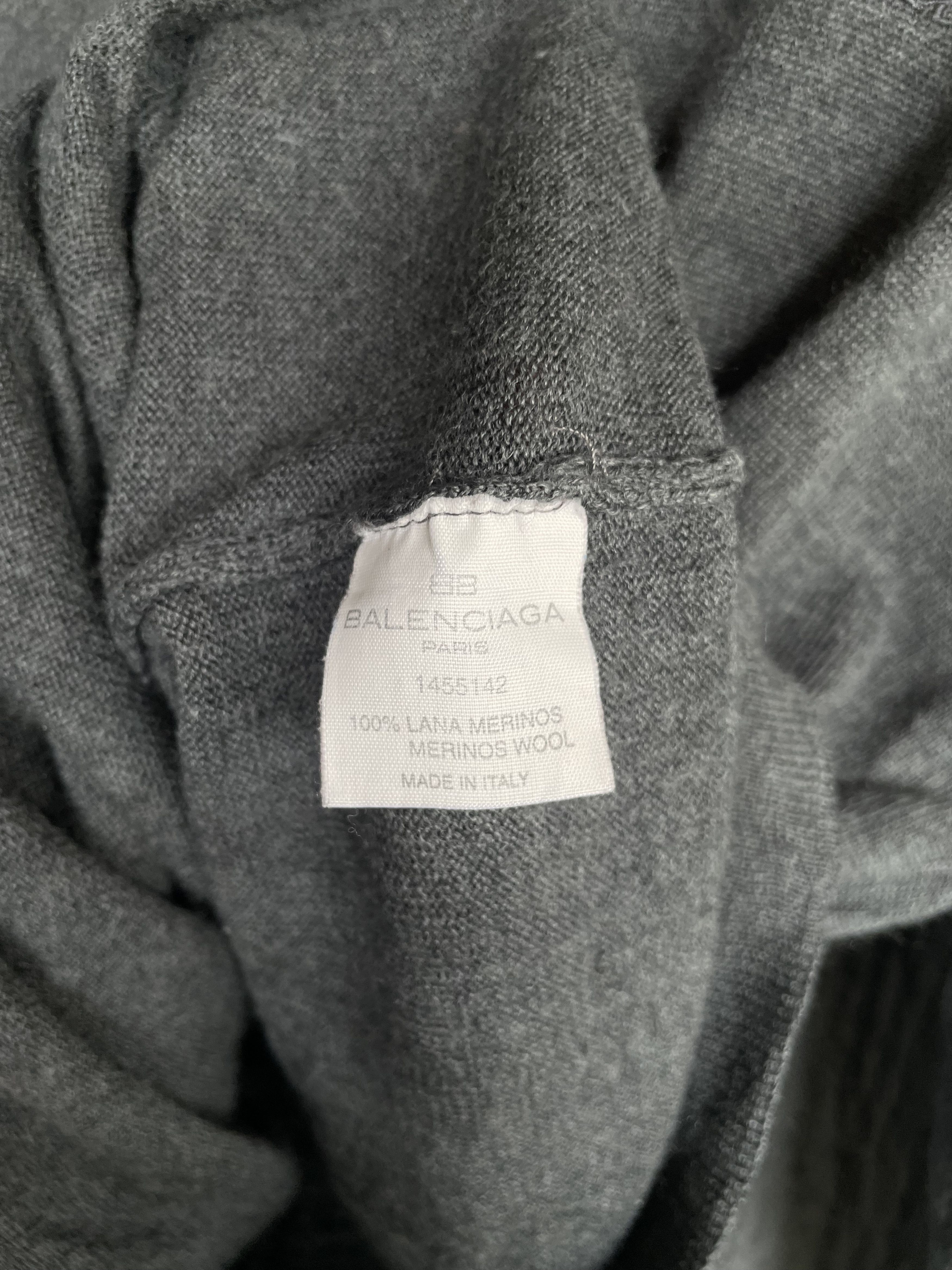 Balenciaga vintage balenciaga bb logo knitted sweater Size US XL / EU 56 / 4 - 7 Thumbnail