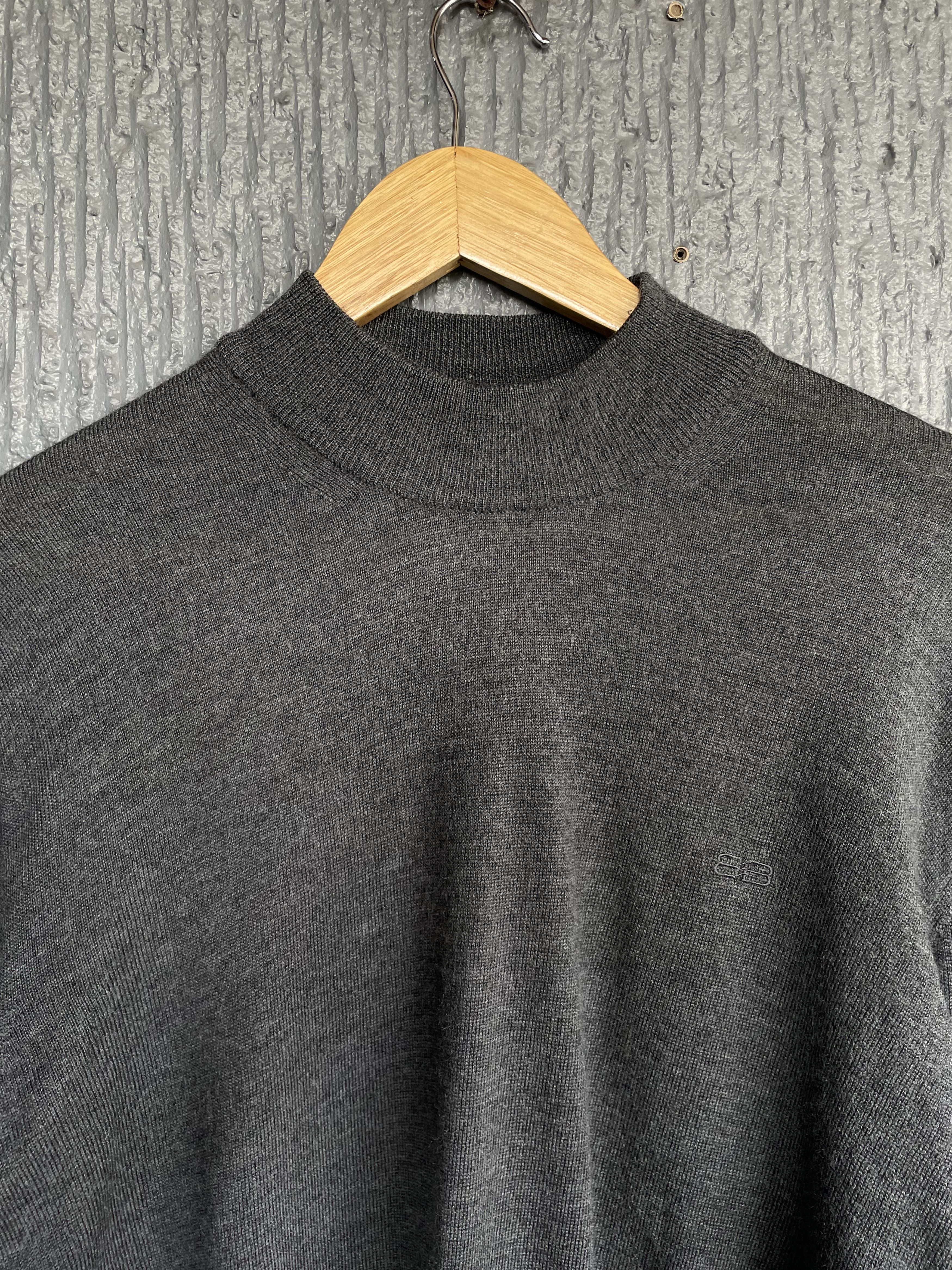 Balenciaga vintage balenciaga bb logo knitted sweater Size US XL / EU 56 / 4 - 2 Thumbnail