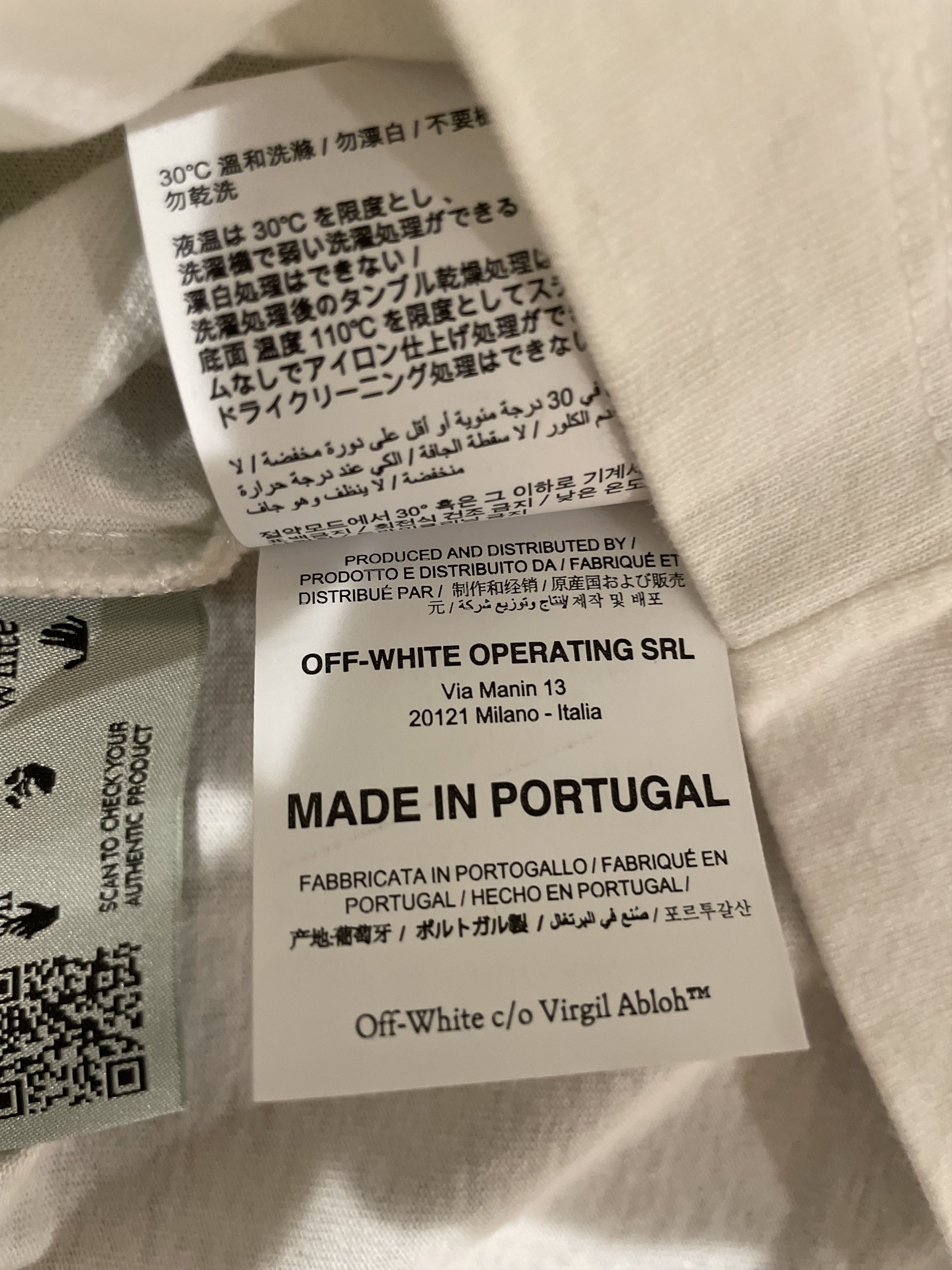 Off-White OFF-WHITE FW20 Caravaggio Painting Tshirt Size US S / EU 44-46 / 1 - 9 Thumbnail