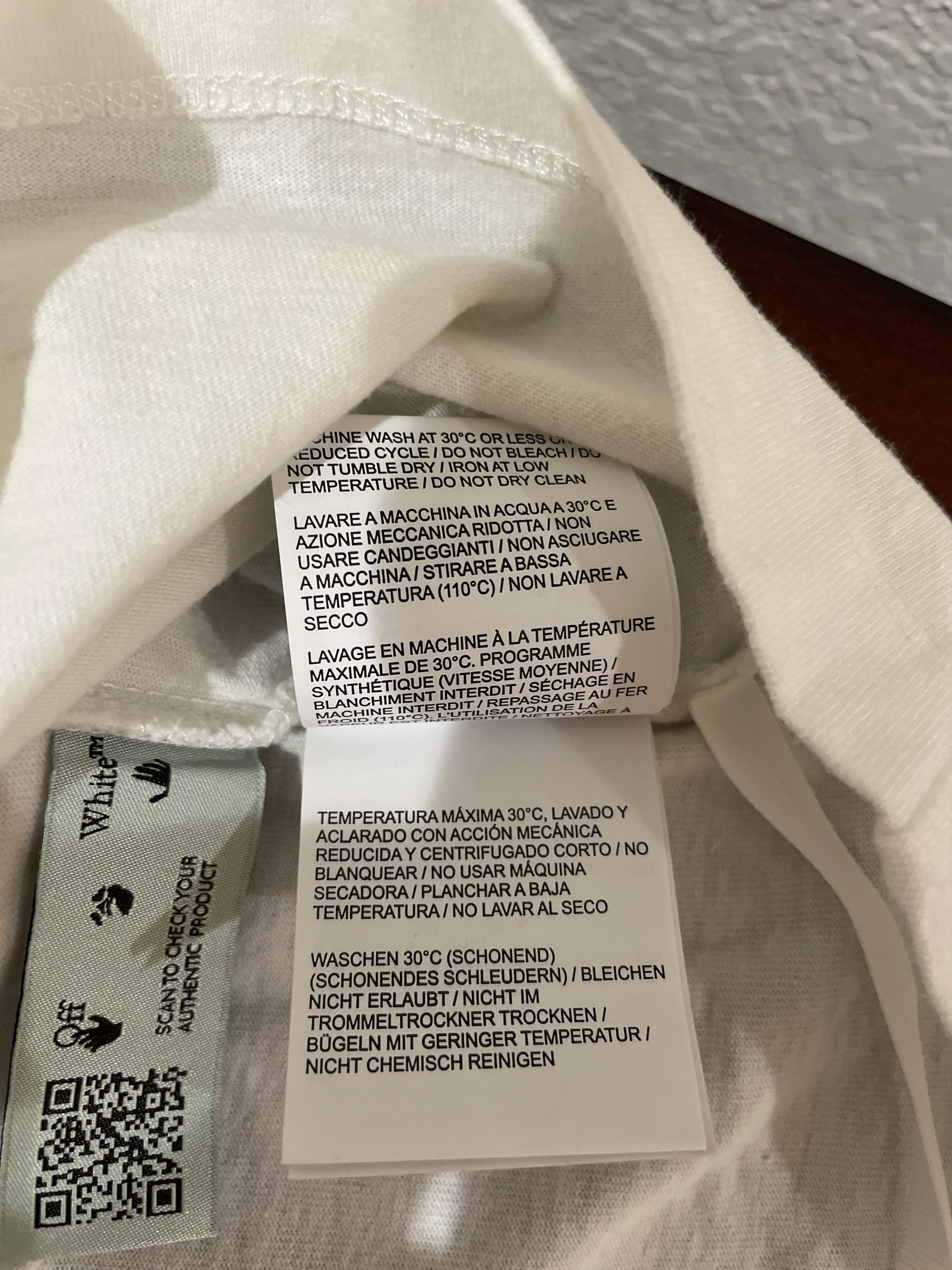 Off-White OFF-WHITE FW20 Caravaggio Painting Tshirt Size US S / EU 44-46 / 1 - 8 Thumbnail