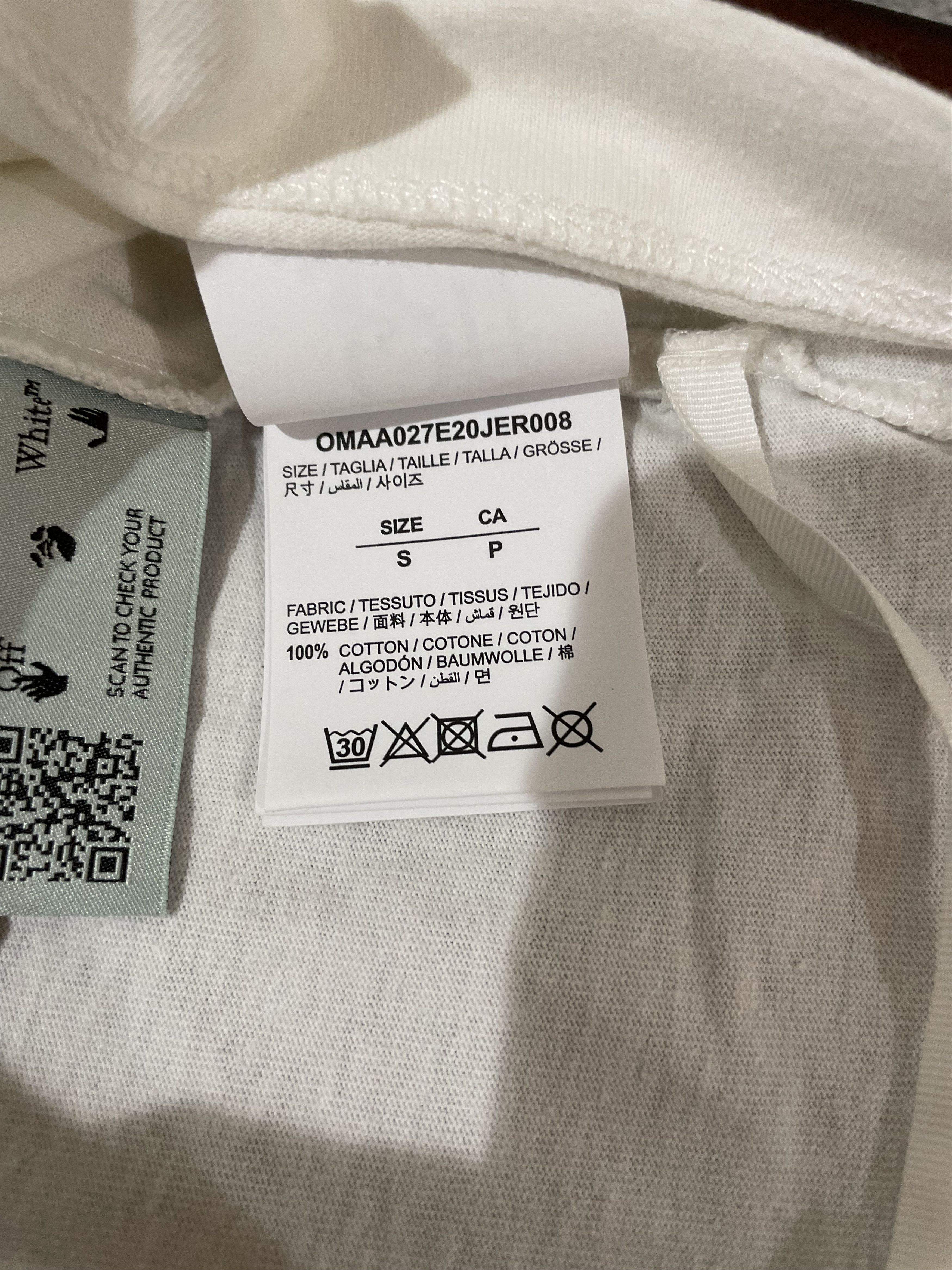 Off-White OFF-WHITE FW20 Caravaggio Painting Tshirt Size US S / EU 44-46 / 1 - 7 Thumbnail