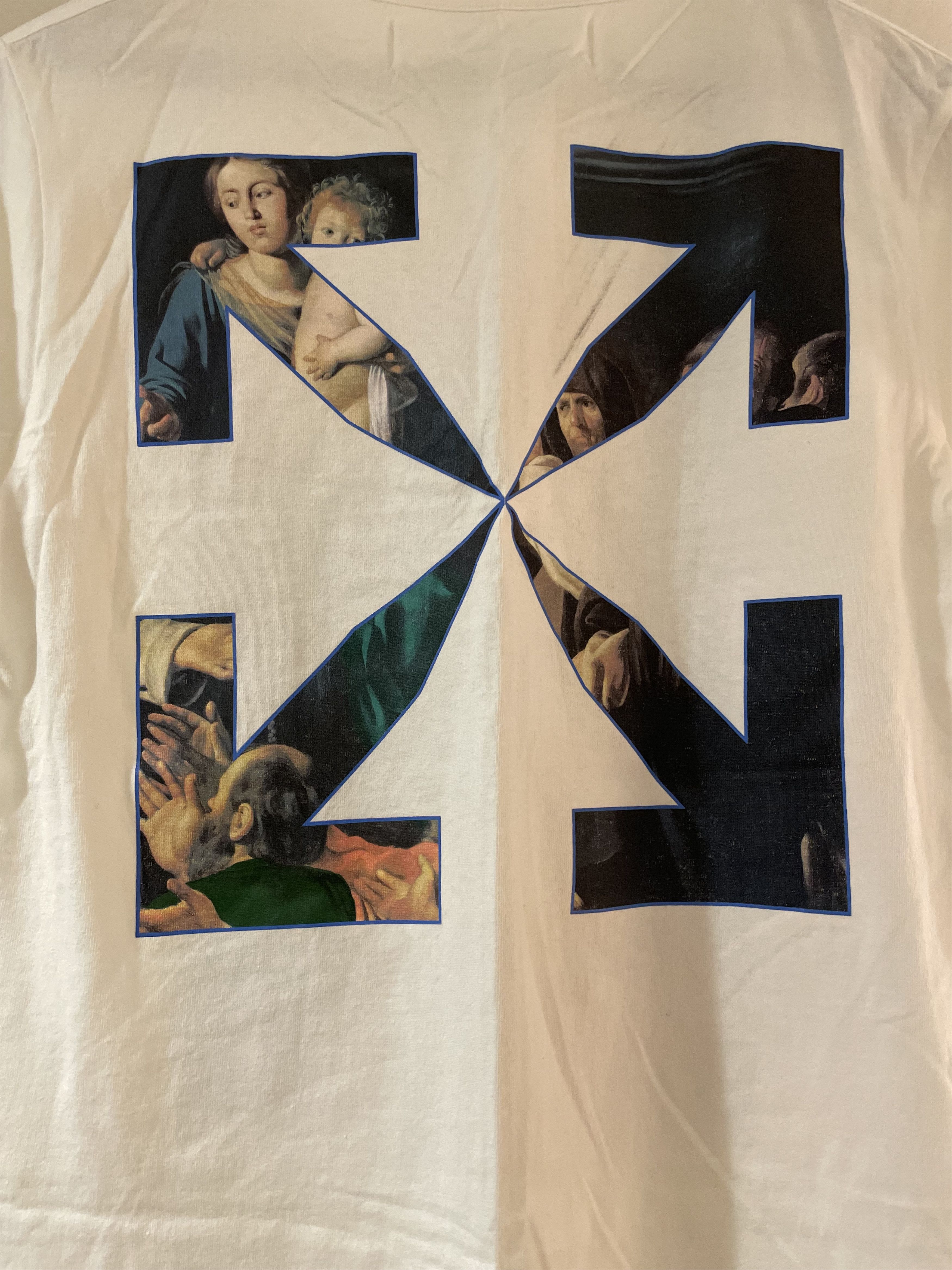Off-White OFF-WHITE FW20 Caravaggio Painting Tshirt Size US S / EU 44-46 / 1 - 3 Thumbnail