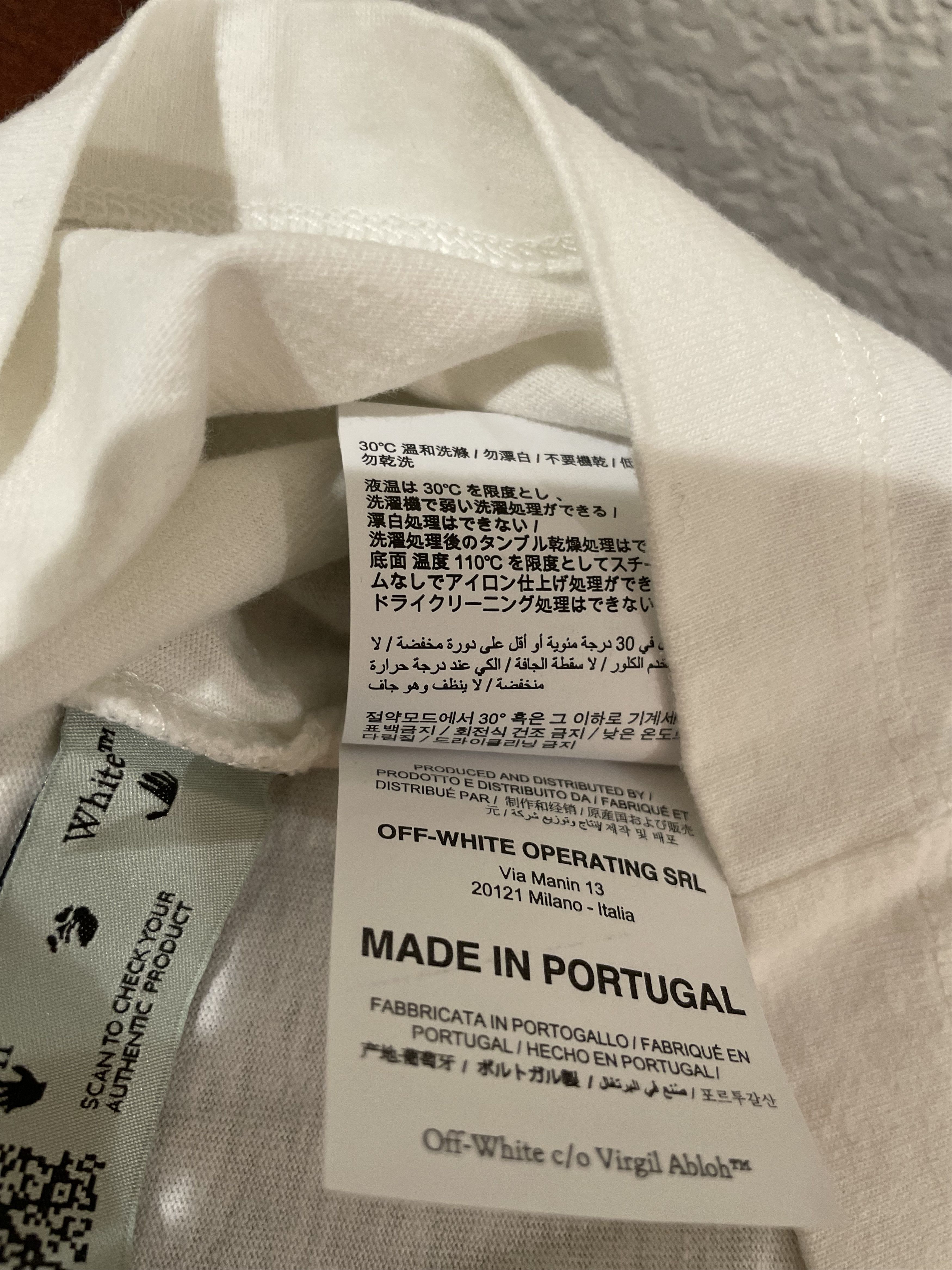 Off-White OFF-WHITE FW20 Caravaggio Painting Tshirt Size US S / EU 44-46 / 1 - 10 Thumbnail