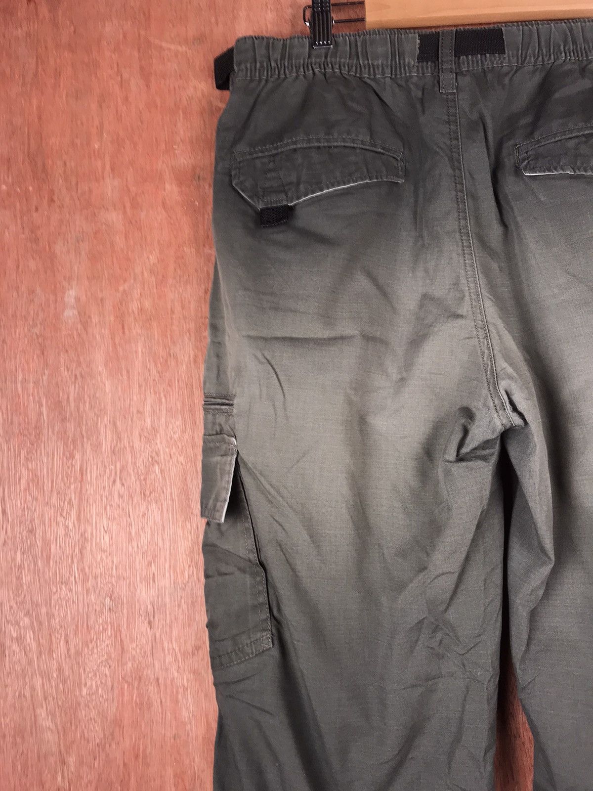 Japanese Brand Manswear Multipocket Cargo Pant Green Colour #2212 Size US 31 - 9 Thumbnail