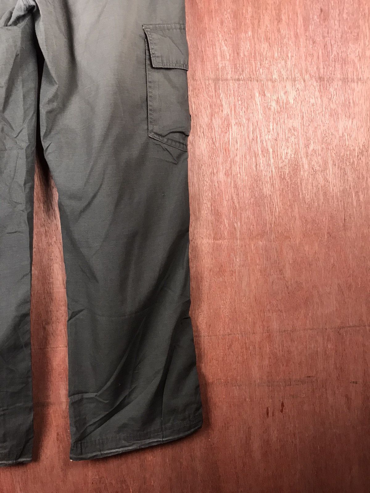 Japanese Brand Manswear Multipocket Cargo Pant Green Colour #2212 Size US 31 - 8 Thumbnail