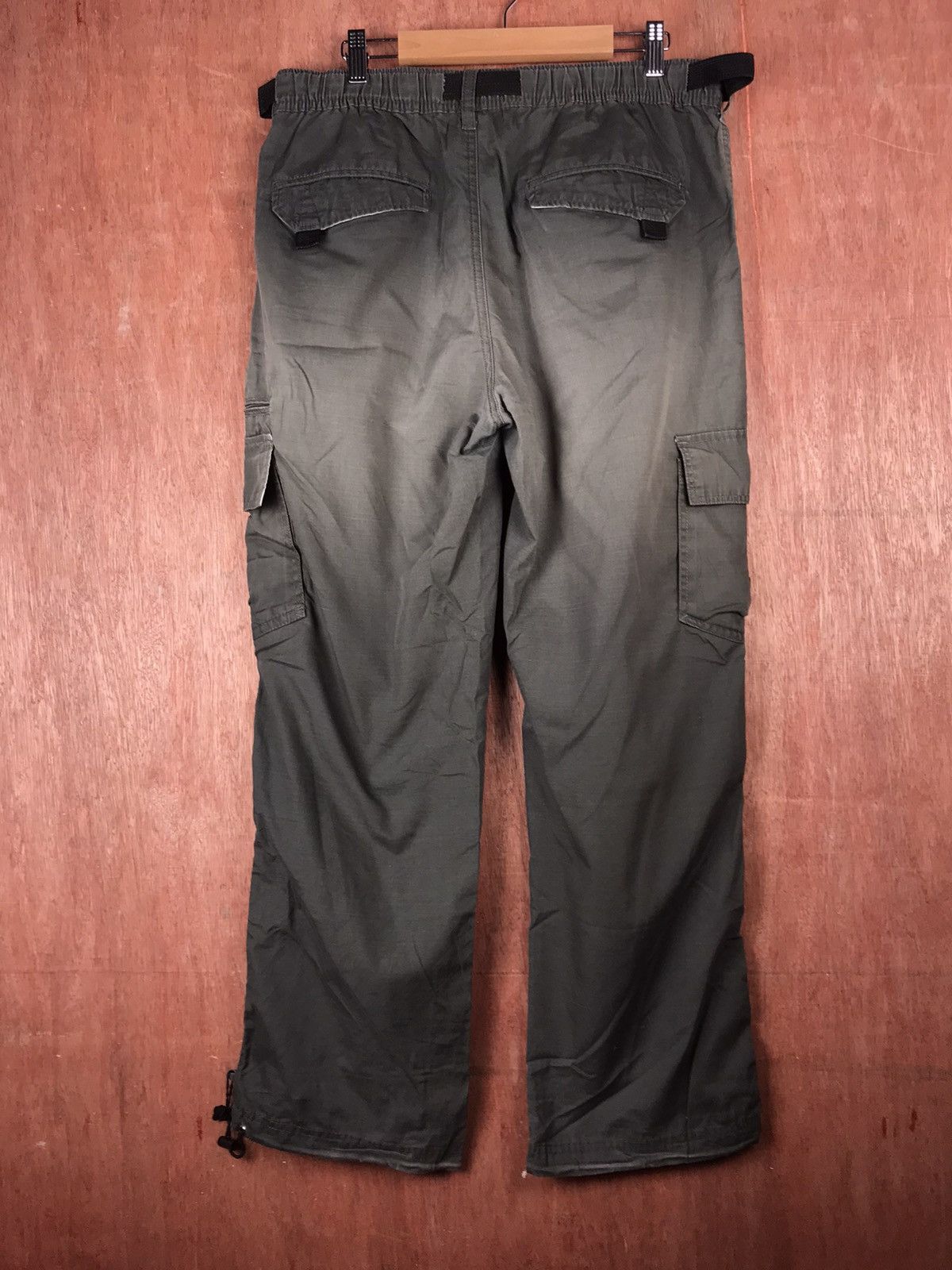 Japanese Brand Manswear Multipocket Cargo Pant Green Colour #2212 Size US 31 - 6 Thumbnail