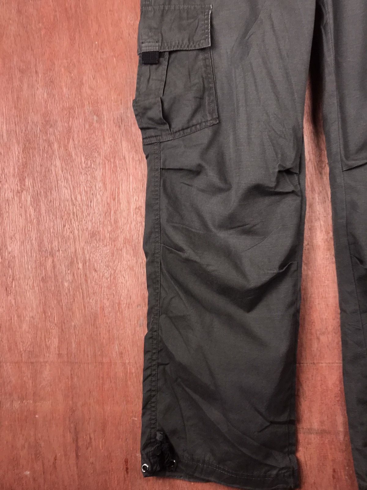 Japanese Brand Manswear Multipocket Cargo Pant Green Colour #2212 Size US 31 - 2 Thumbnail