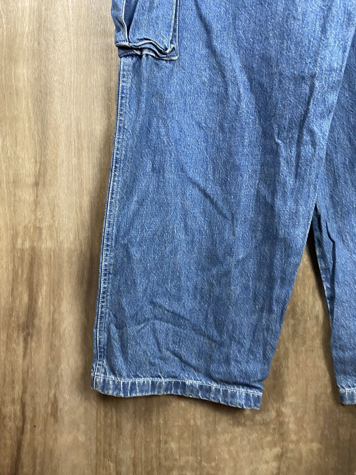 Japanese Brand DLL Piko Denim multipocket tactical Cargo Pants #2610 Size US 33 - 18 Thumbnail
