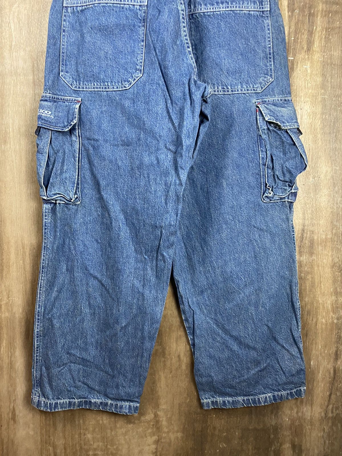 Japanese Brand DLL Piko Denim multipocket tactical Cargo Pants #2610 Size US 33 - 13 Thumbnail