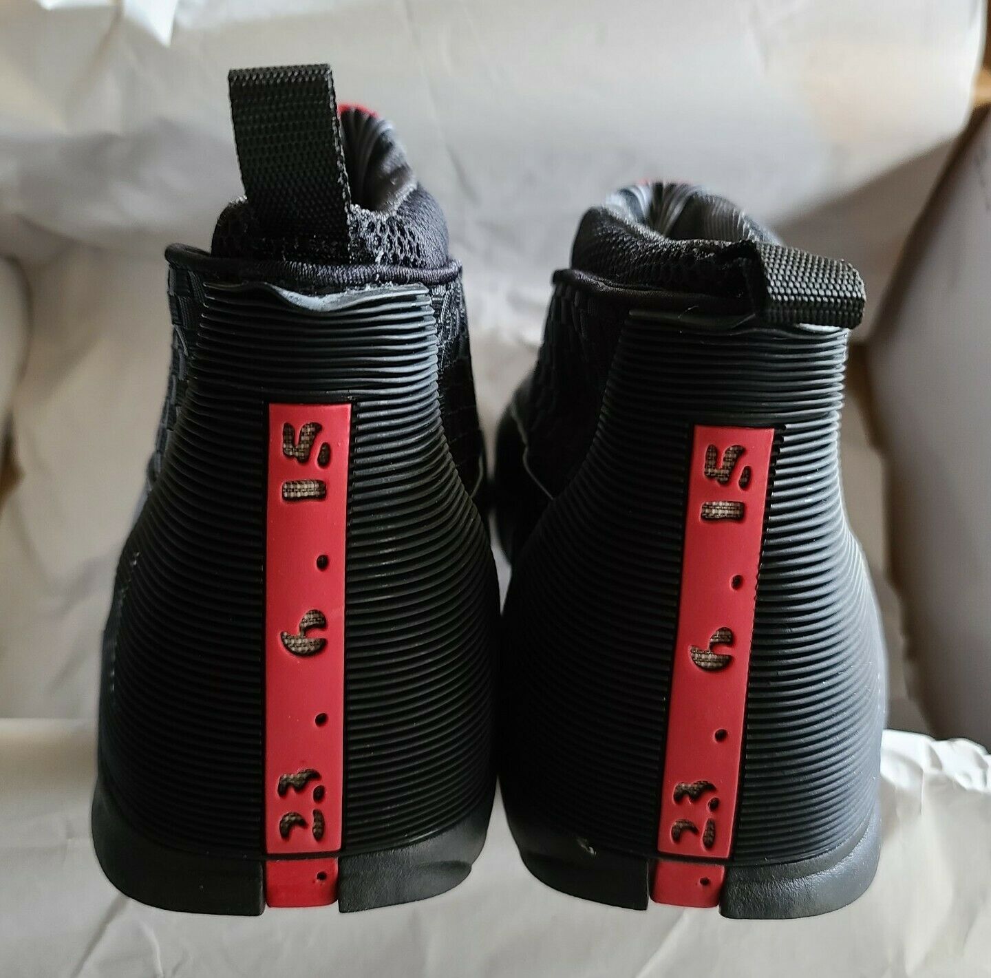 Jordan Brand Nike Air Jordan 15 (XV) Black / Varsity Red Size US 10.5 / EU 43-44 - 5 Thumbnail