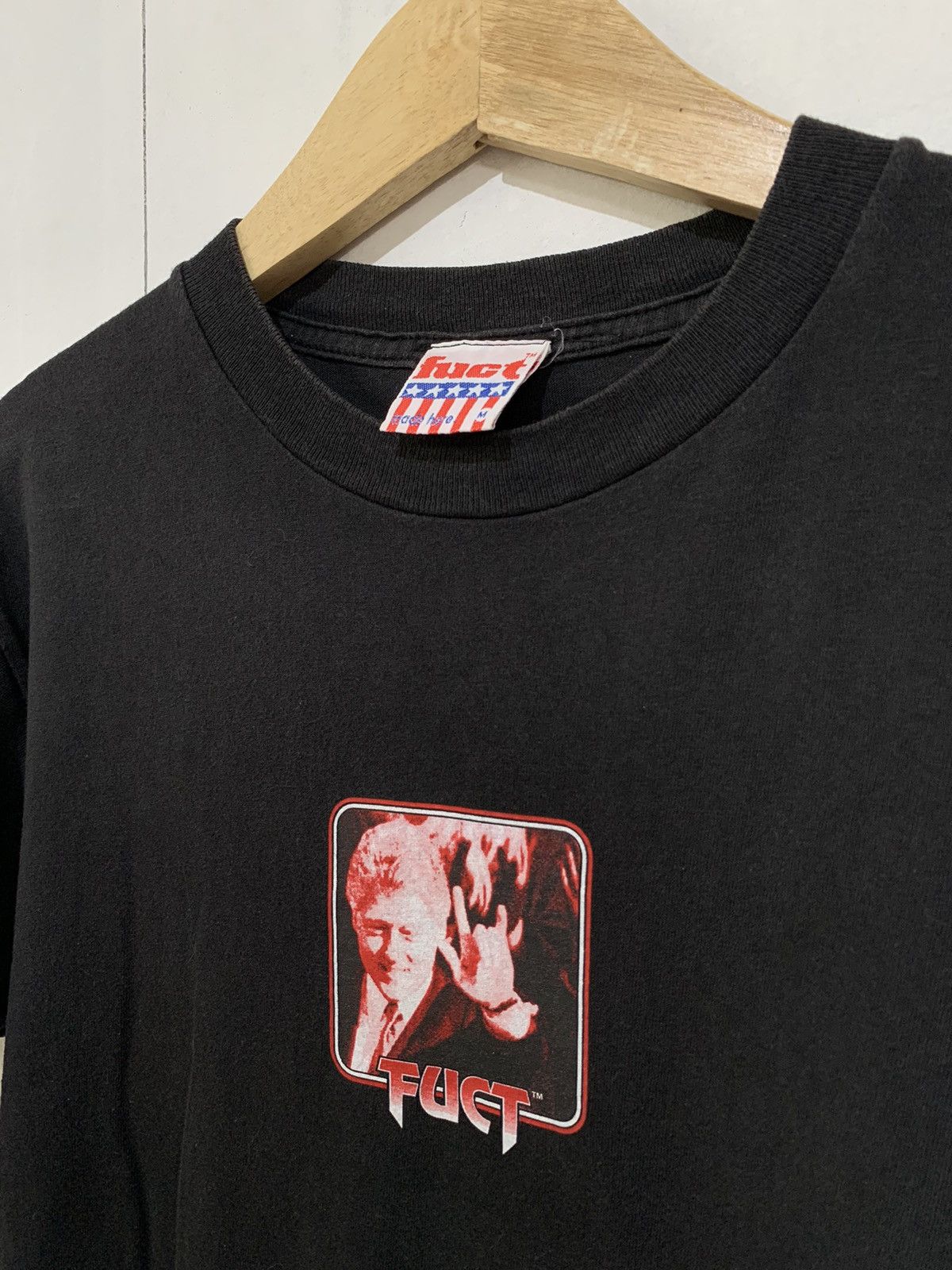 FUCT Vintage FUCT Satanic Bill clinton Size US M / EU 48-50 / 2 - 3 Thumbnail
