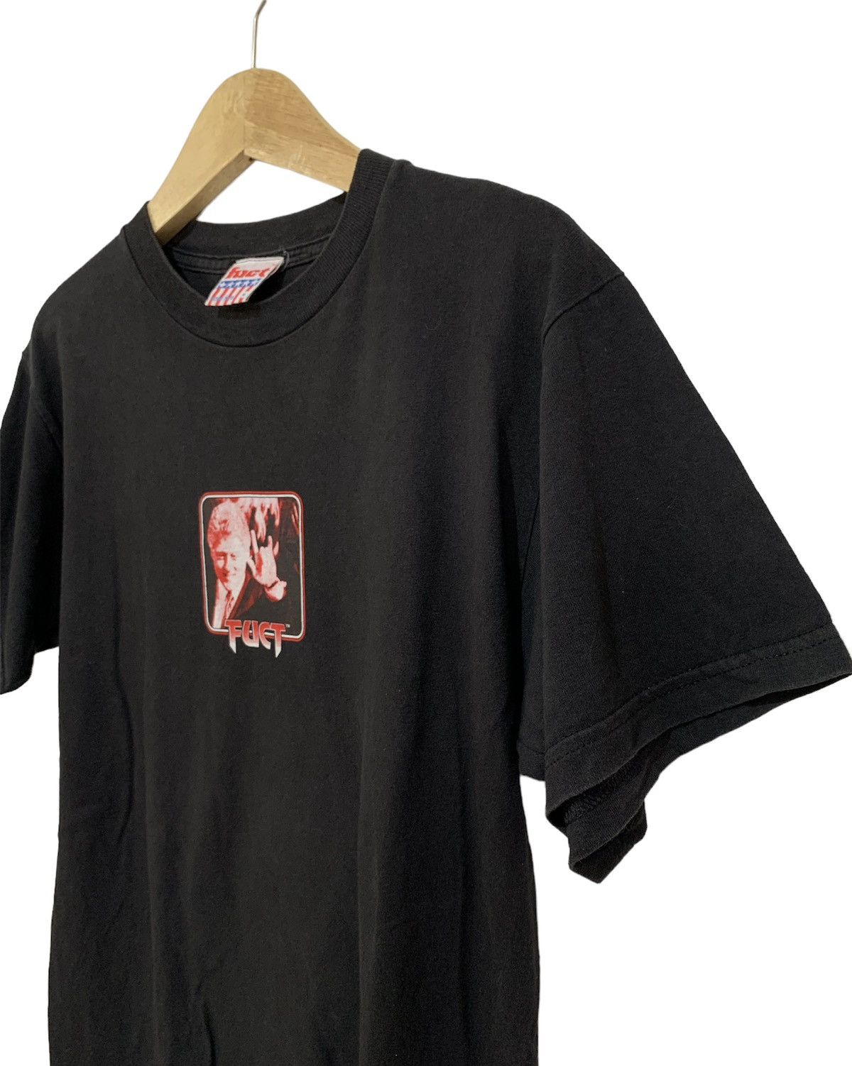 FUCT Vintage FUCT Satanic Bill clinton Size US M / EU 48-50 / 2 - 2 Thumbnail