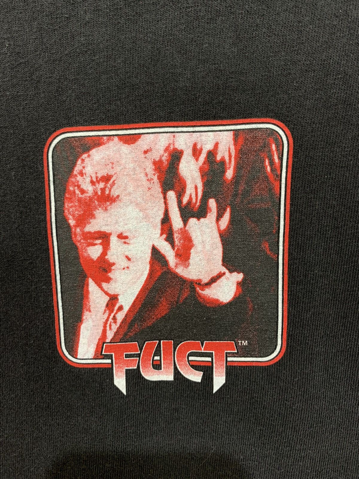 FUCT Vintage FUCT Satanic Bill clinton Size US M / EU 48-50 / 2 - 4 Thumbnail