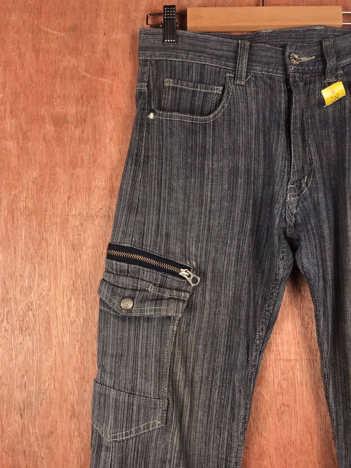 Japanese Brand Dogman japan Multipocket Denim cargo Pants #3934 Size US 31 - 2 Thumbnail