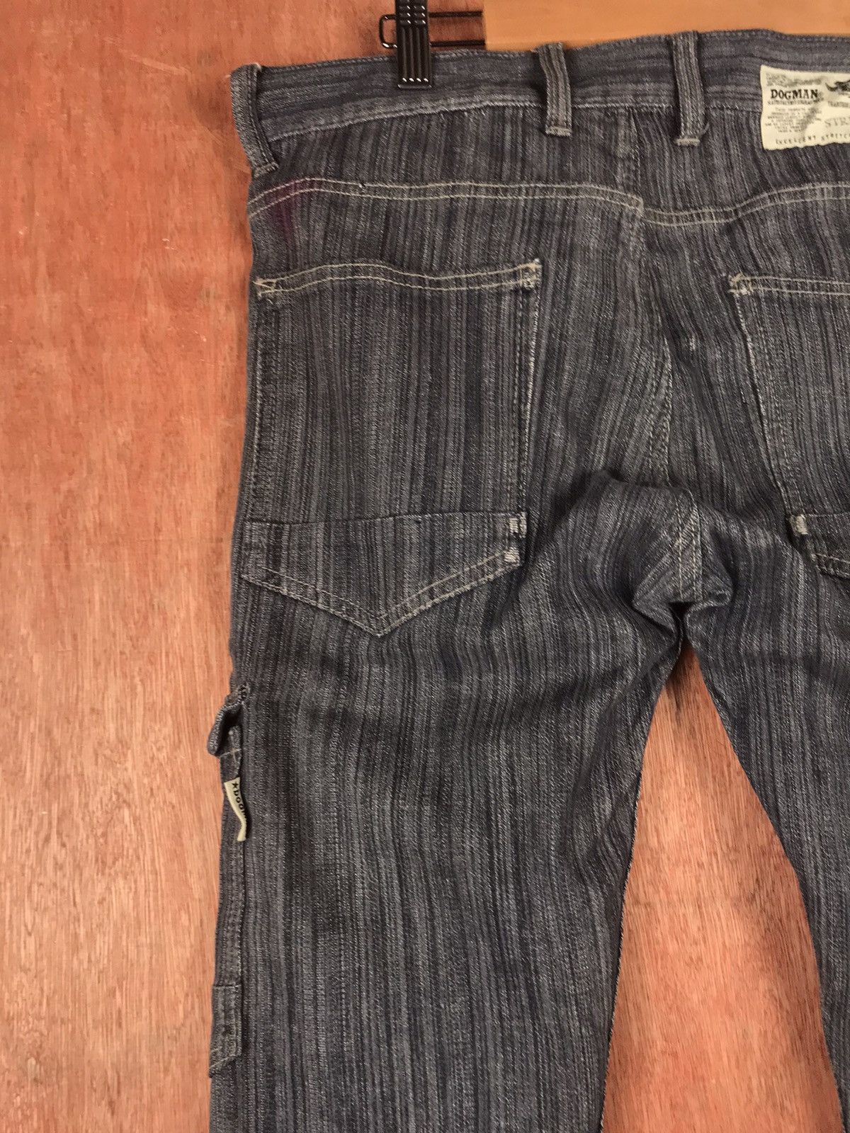 Japanese Brand Dogman japan Multipocket Denim cargo Pants #3934 Size US 31 - 9 Thumbnail