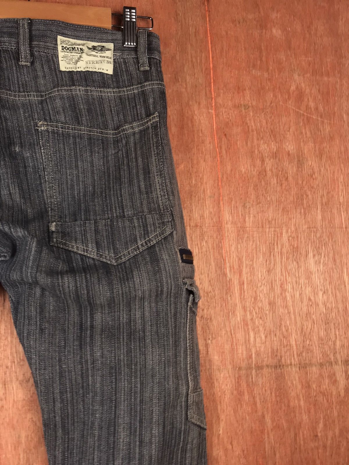 Japanese Brand Dogman japan Multipocket Denim cargo Pants #3934 Size US 31 - 10 Thumbnail