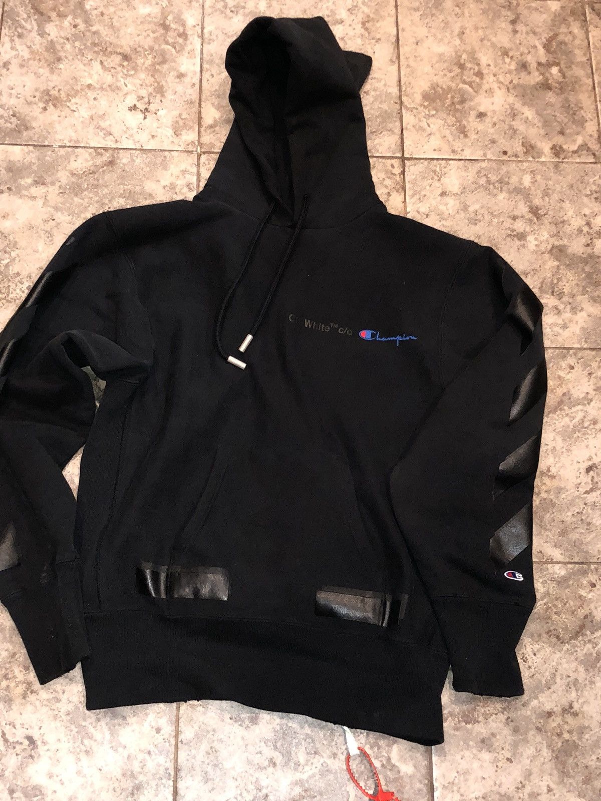 champion and off white collab