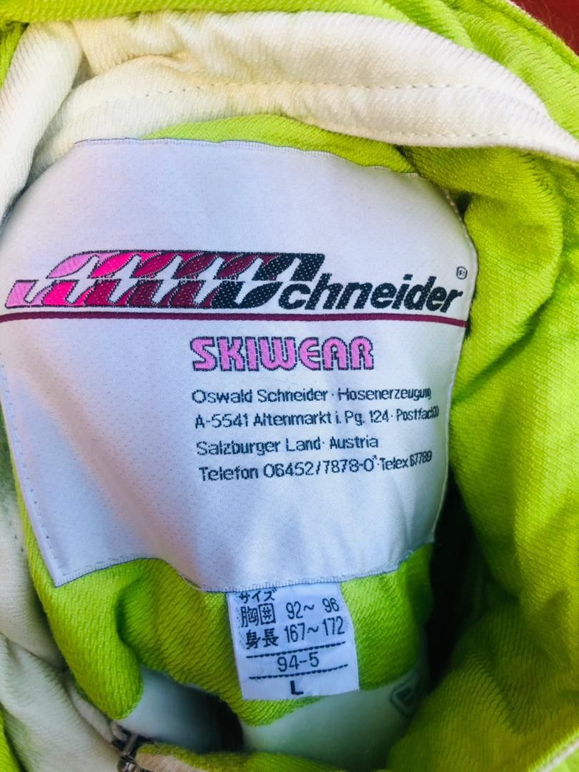 Japanese Brand × Vintage Vintage Schneider Ski Streetwear Fashion Style Jacket Size US L / EU 52-54 / 3 - 8 Thumbnail
