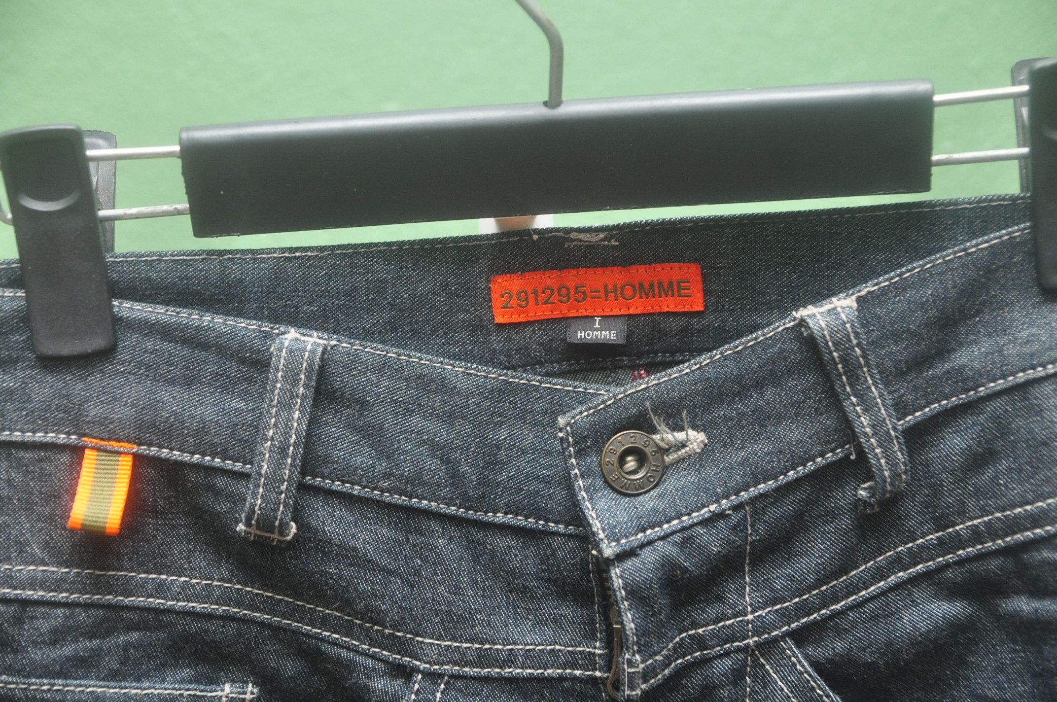 Japanese Brand × Vintage Japanese Brand 291295 Homme Distressed Denim Size US 30 / EU 46 - 5 Thumbnail