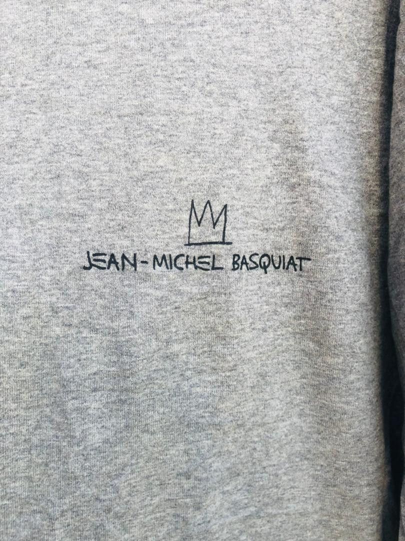 Japanese Brand × Jean-Michel Basquiat × Vintage Vintage Jean Michael Basquad Designer Long Sleeve Shirt Size US L / EU 52-54 / 3 - 7 Thumbnail