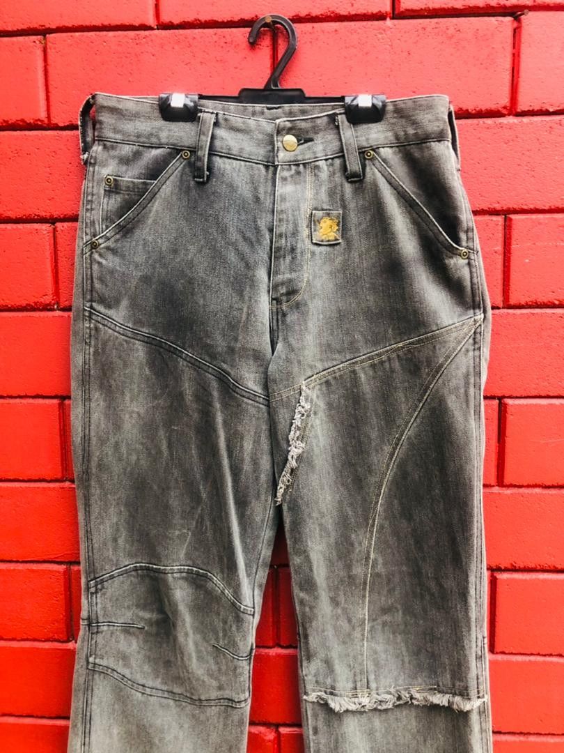 Japanese Brand × Vintage Vintage Yakuza Distressed Japanese Designed Fashion Style Size US 30 / EU 46 - 3 Thumbnail