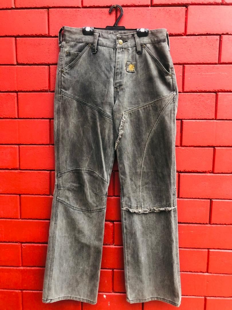 Japanese Brand × Vintage Vintage Yakuza Distressed Japanese Designed Fashion Style Size US 30 / EU 46 - 1 Thumbnail