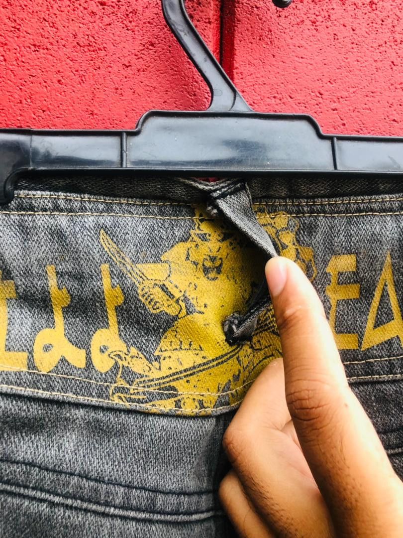 Japanese Brand × Vintage Vintage Yakuza Distressed Japanese Designed Fashion Style Size US 30 / EU 46 - 10 Thumbnail