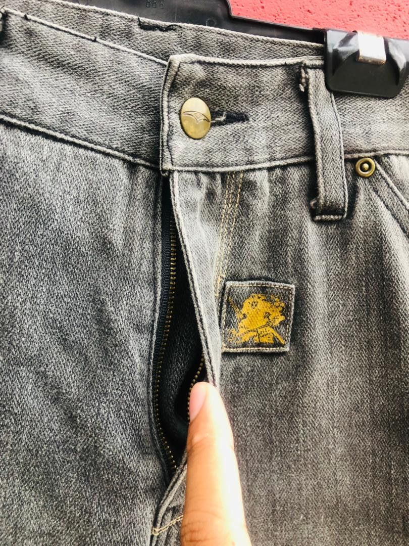Japanese Brand × Vintage Vintage Yakuza Distressed Japanese Designed Fashion Style Size US 30 / EU 46 - 7 Thumbnail