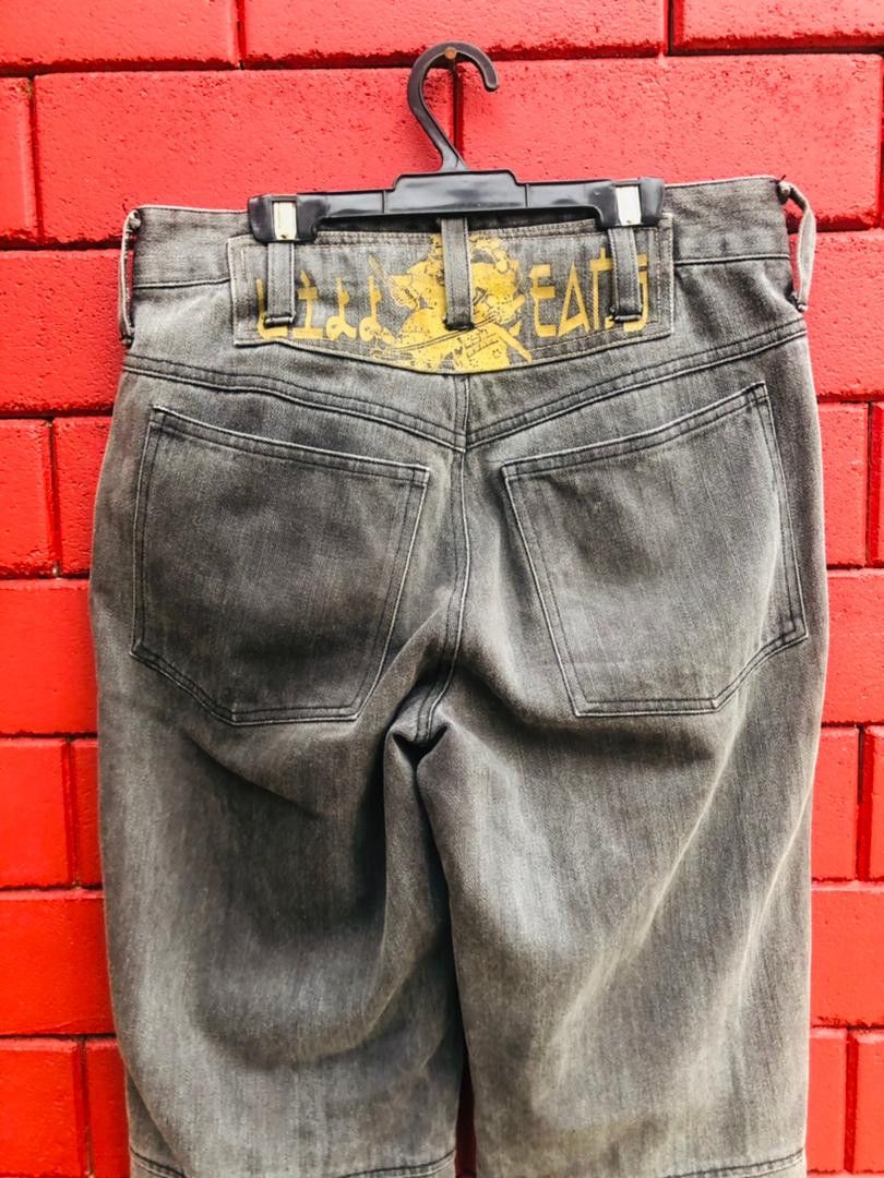 Japanese Brand × Vintage Vintage Yakuza Distressed Japanese Designed Fashion Style Size US 30 / EU 46 - 8 Thumbnail