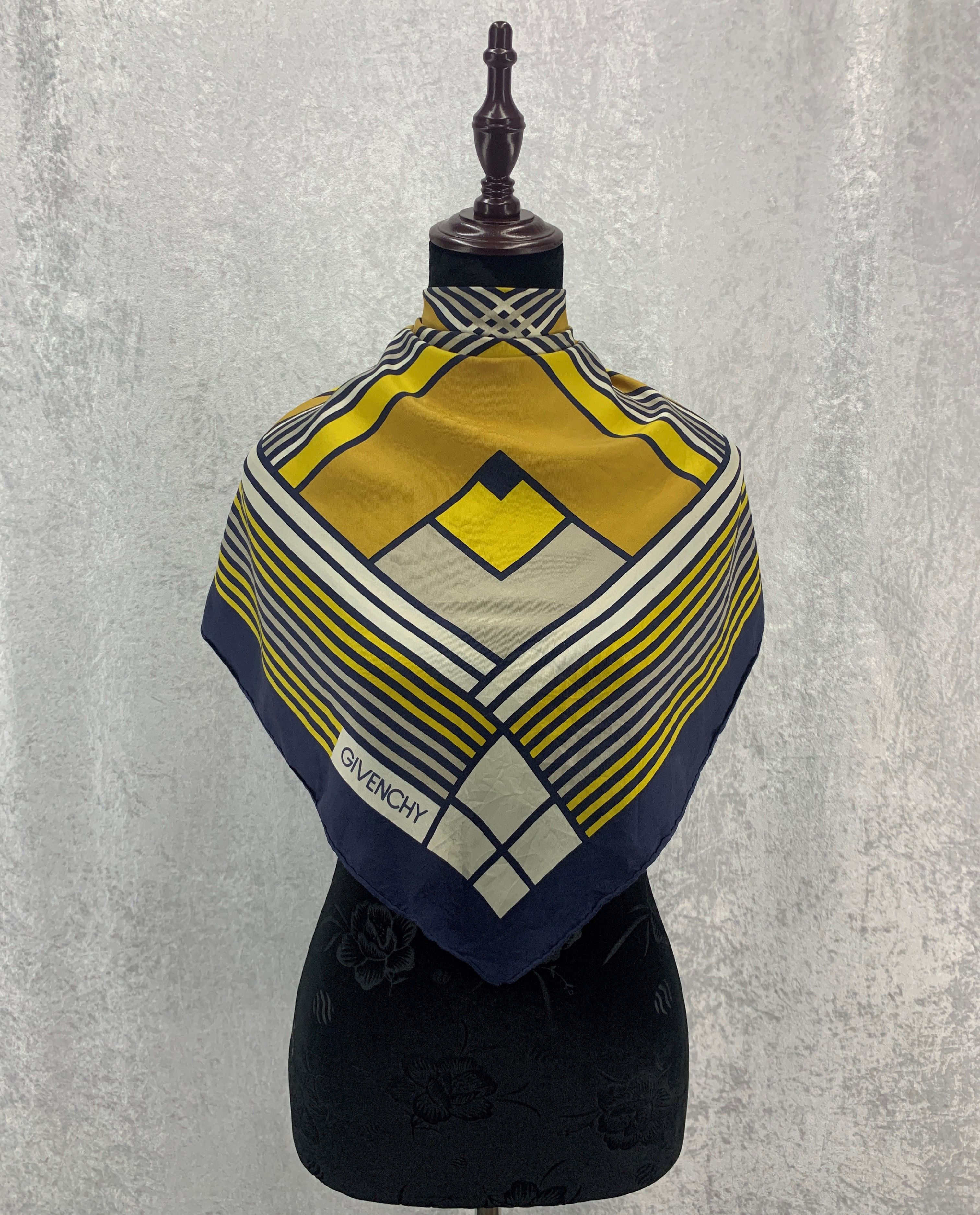 Vintage Givenchy Silk Scarf / Square Scarf - SCA92