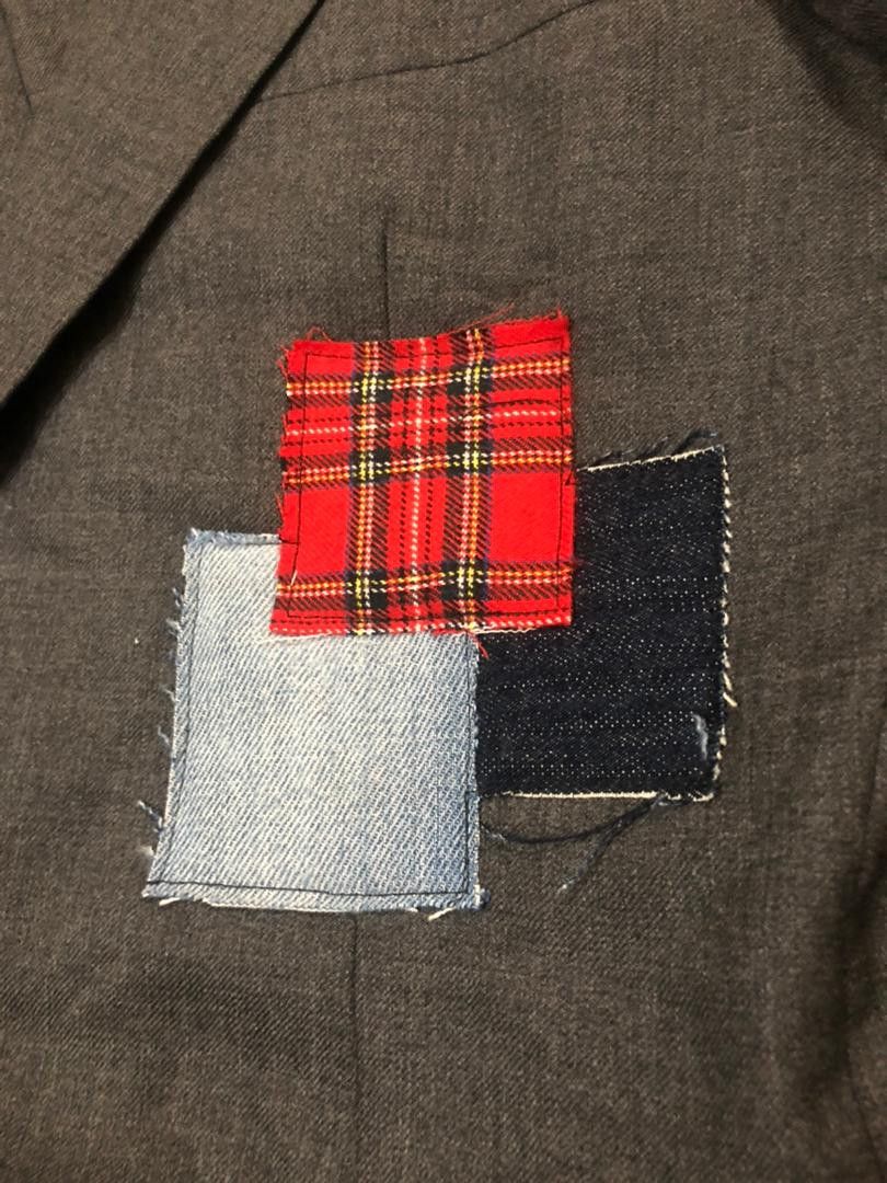 Burberry × Japanese Brand Vintage Burberry Custom Japan Travis Scott Fashion Style Size US M / EU 48-50 / 2 - 6 Thumbnail